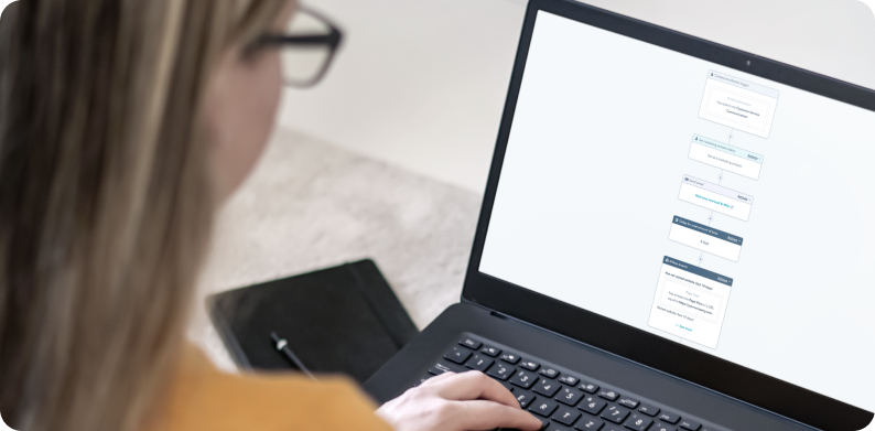 Workflow process optimization visual