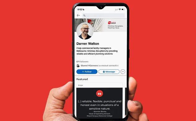 Mobile app screen interface preview