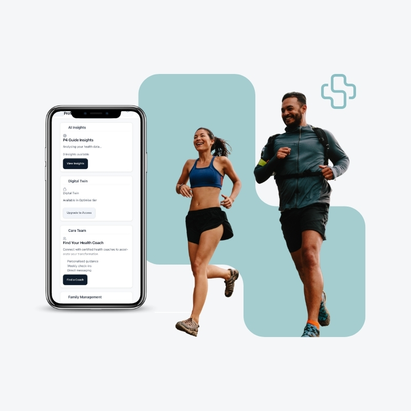 P4Health Dashboard - Connect, Test, Track, Optimise