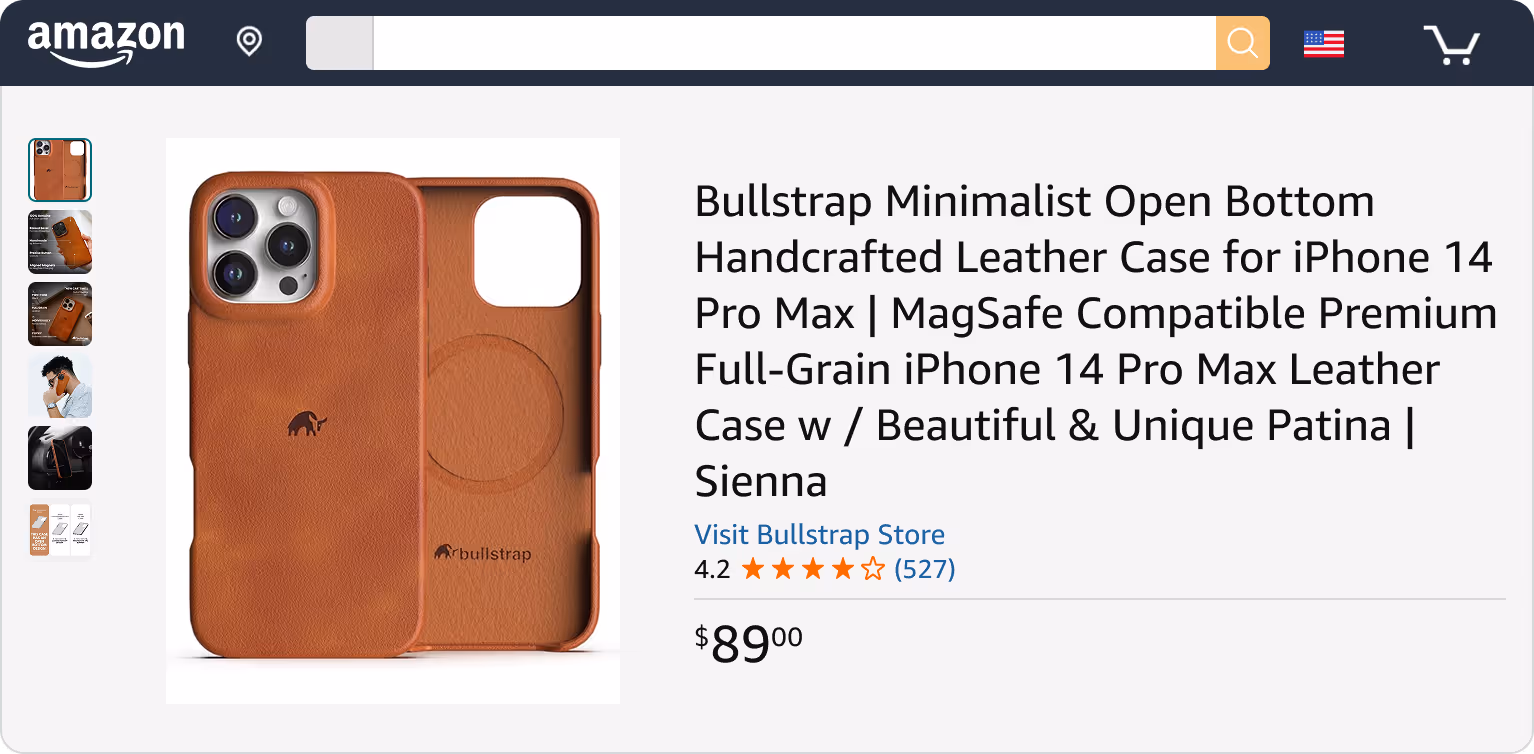 Bullstrap Amazon Case Study