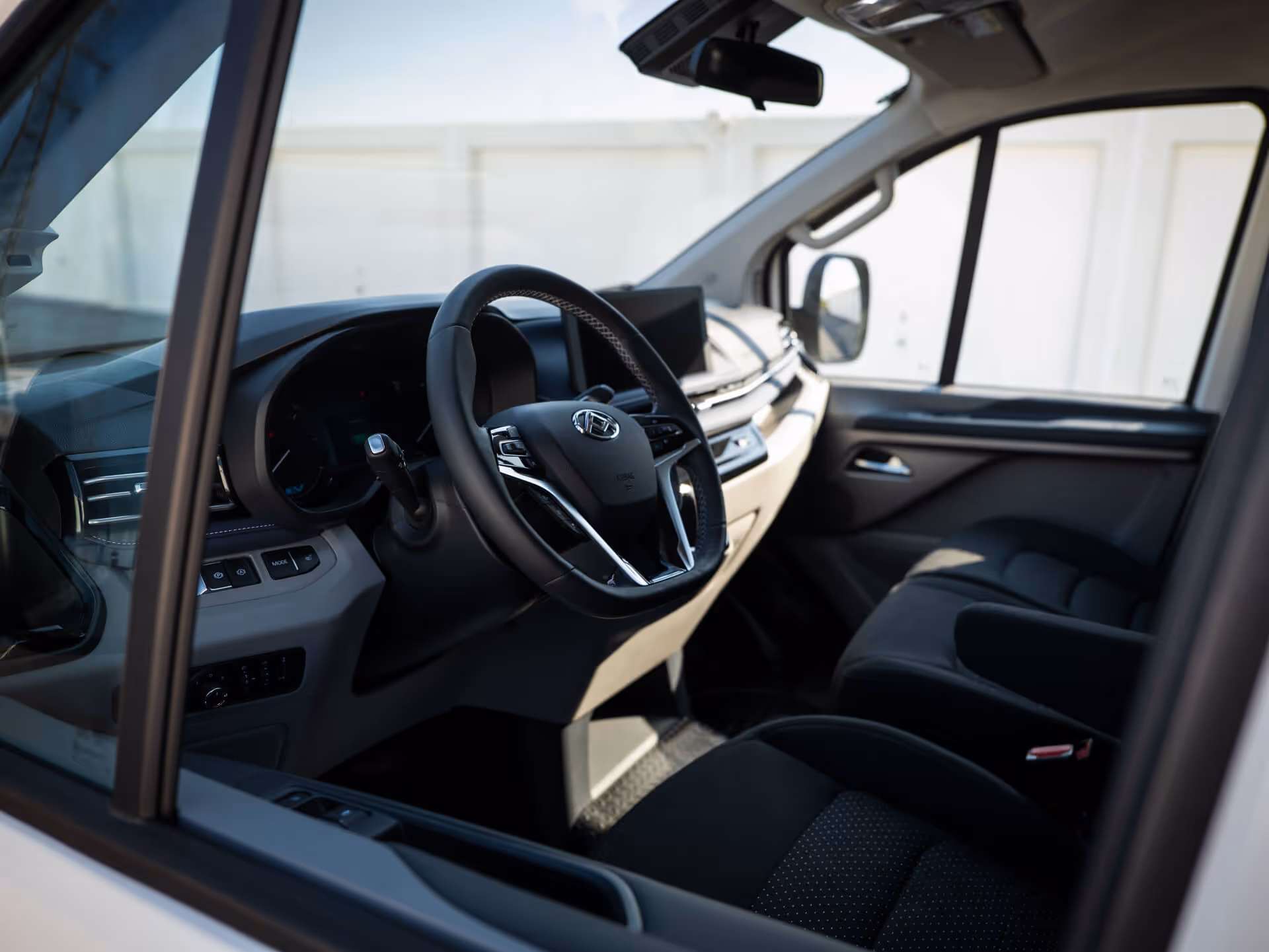 Cockpit-Ansicht des MAXUS eDELIVER 7