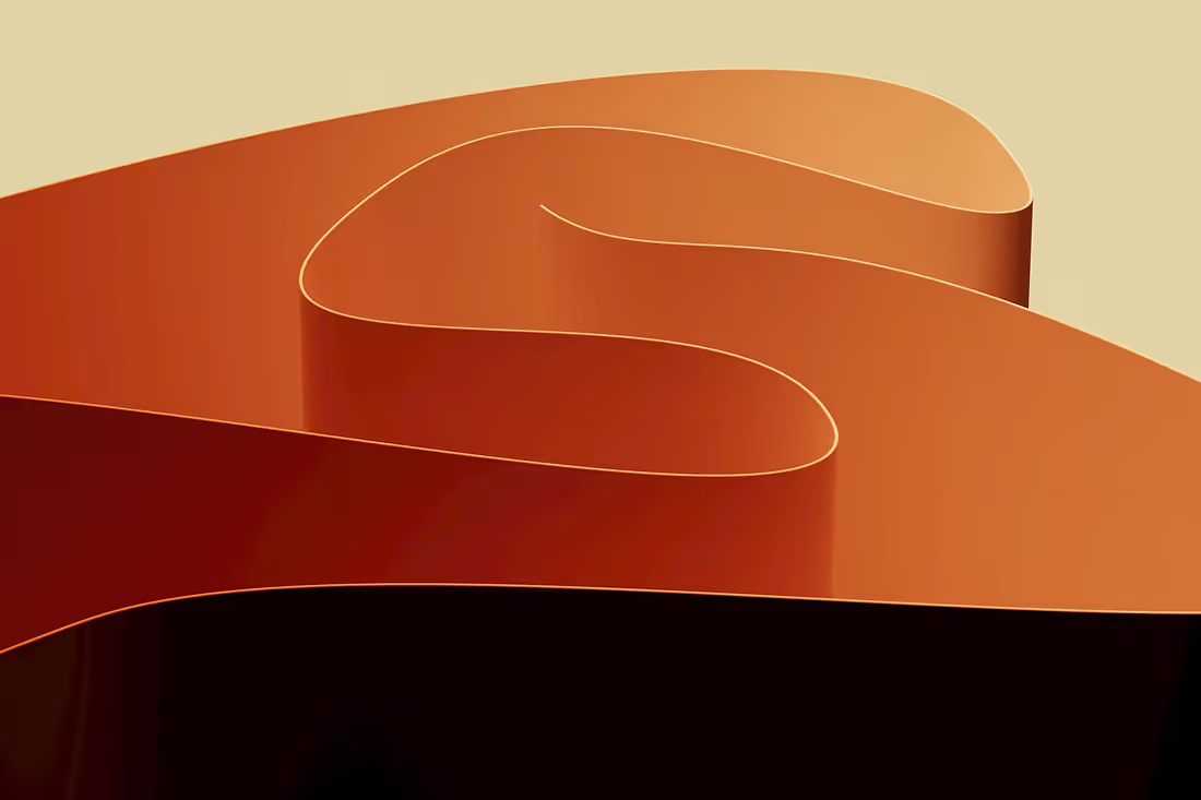 Image with orange abstract background.