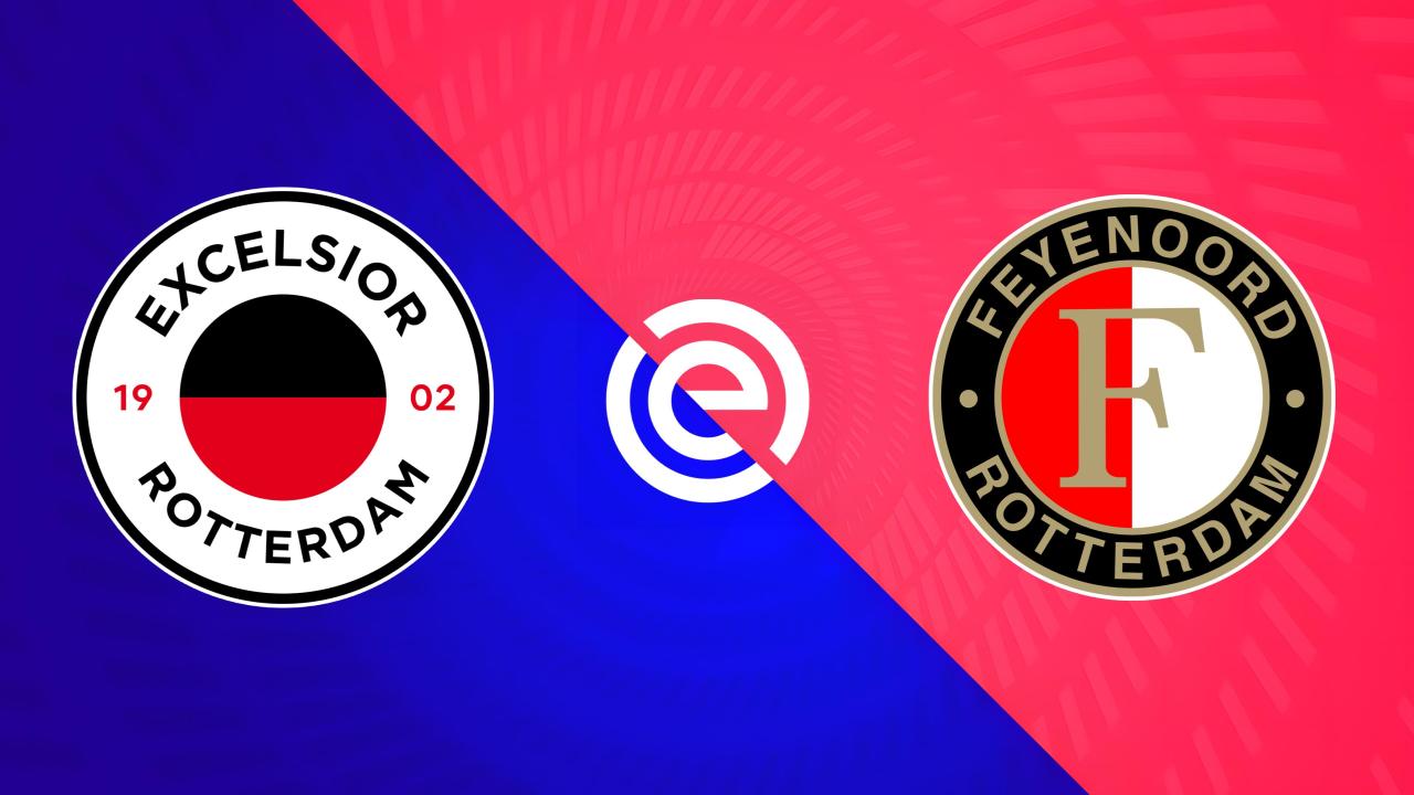 Eredivisie 2025/26 – 2. Spieltag: Excelsior Rotterdam vs. Feyenoord Rotterdam live am 16. August