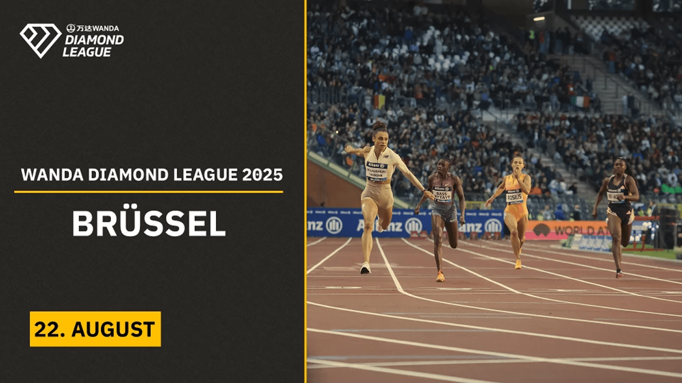 Wanda Diamond League 2025 live am 22. August