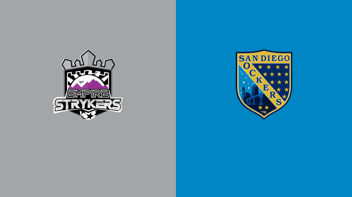 MASL 2025/26: Empire Strykers vs. San Diego Sockers live on November 28th