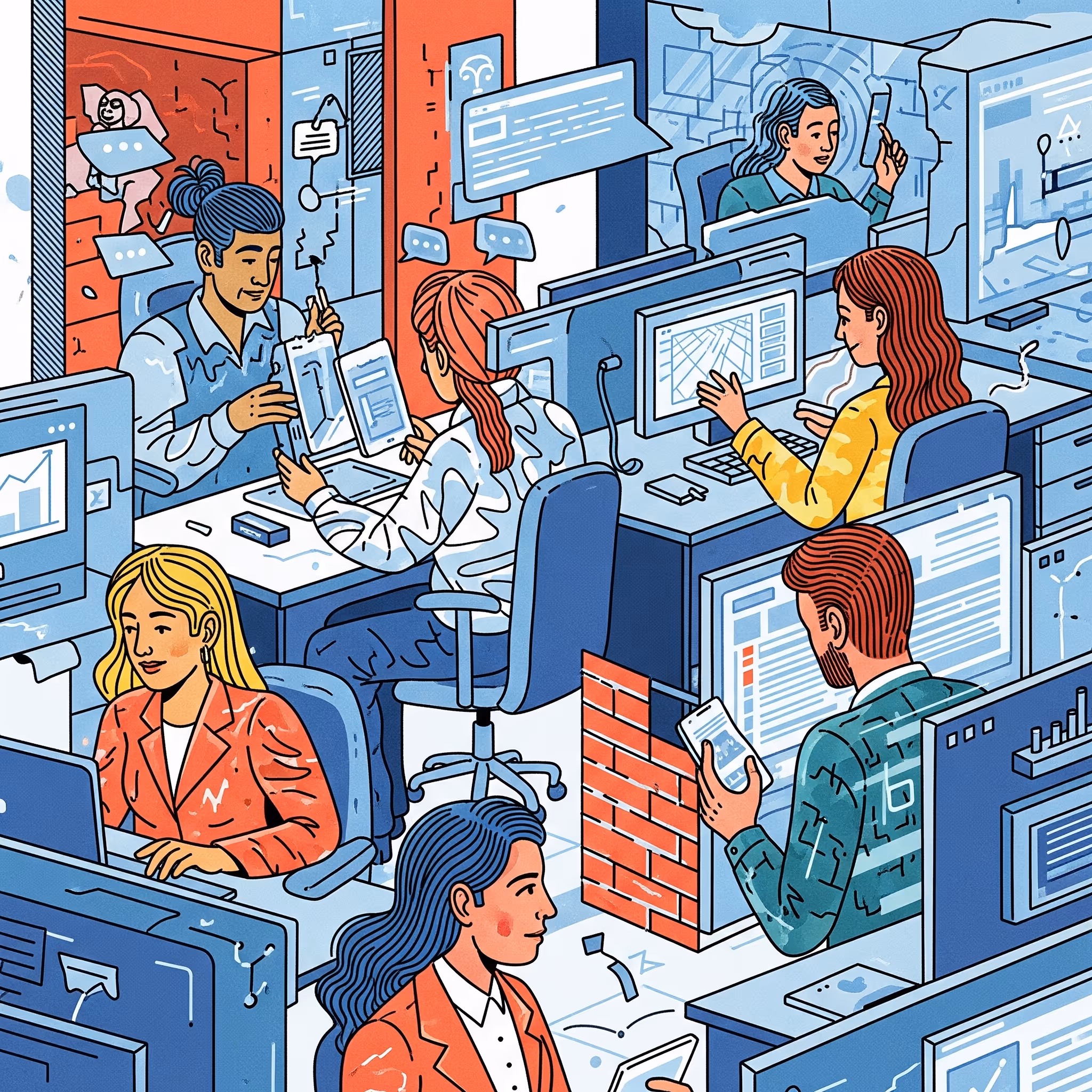 Fragmented communication