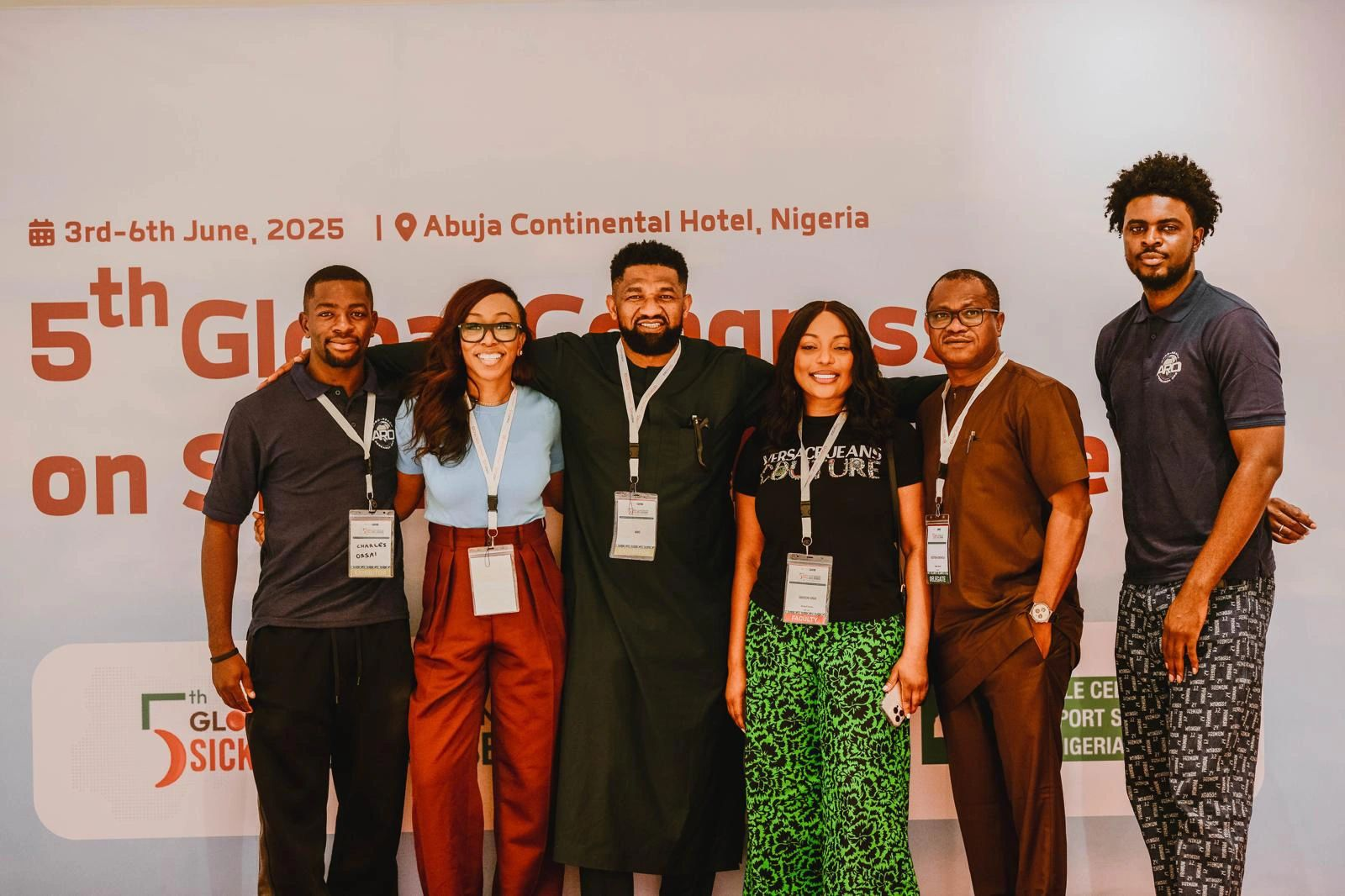 Afro-REACH team at the 5th Global Congress on Sickle Cell Disease, Abuja