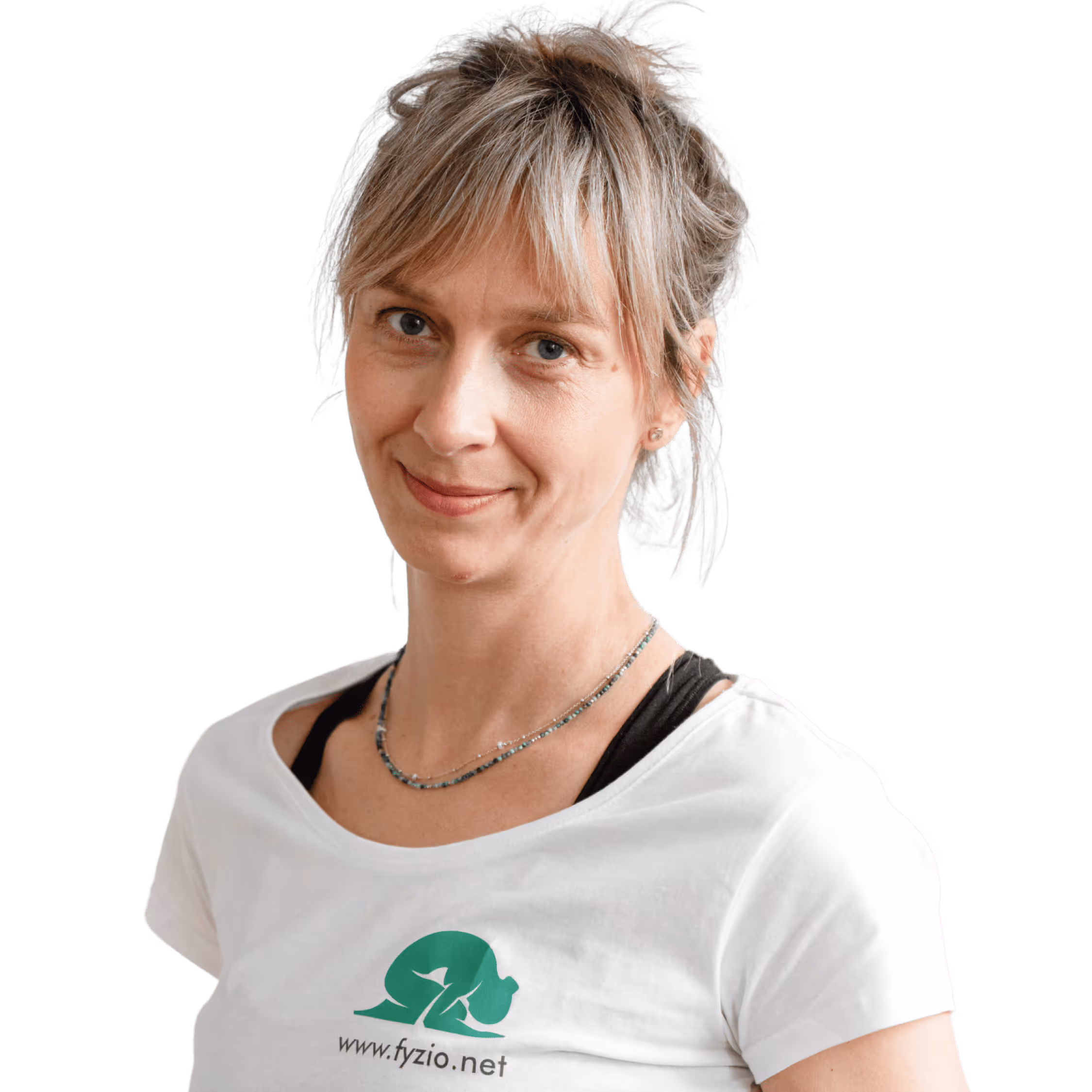 Michaela Chalušová tým Fyzio.net Lucie Fričová profilová fotografie