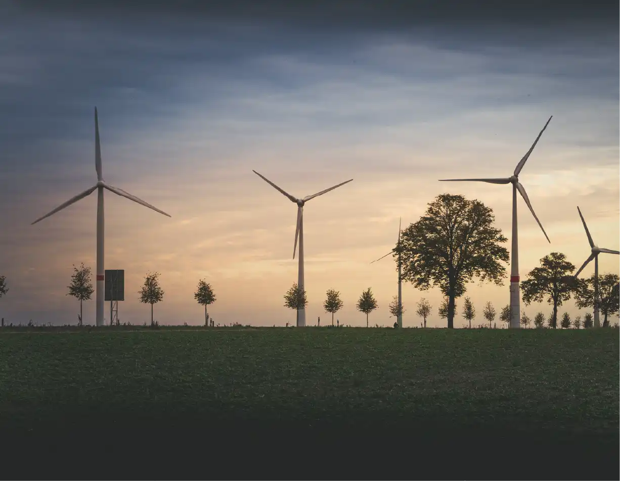 photo d'éoliennes