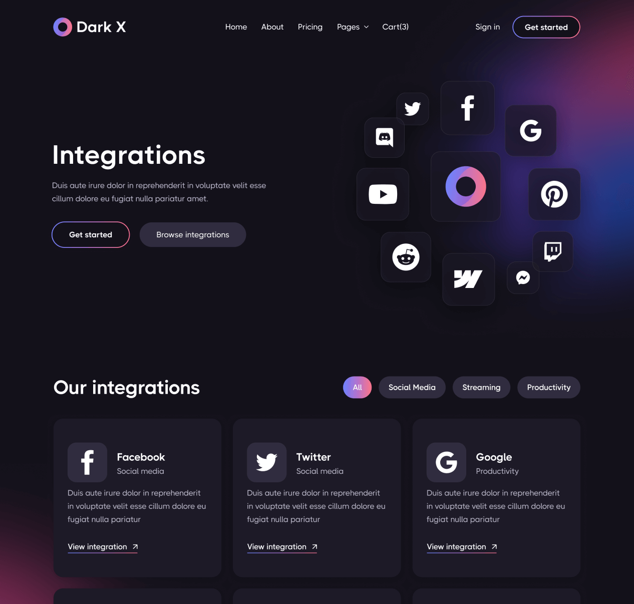 Integrations