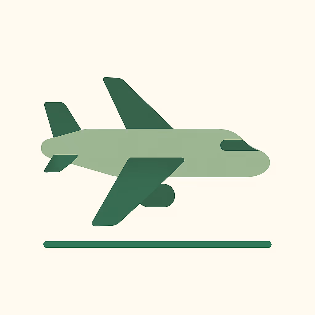 A plane animation