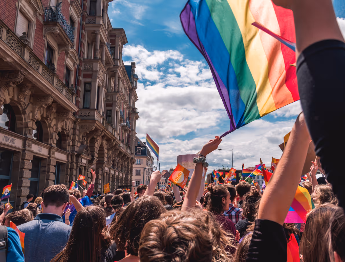 Pride flags