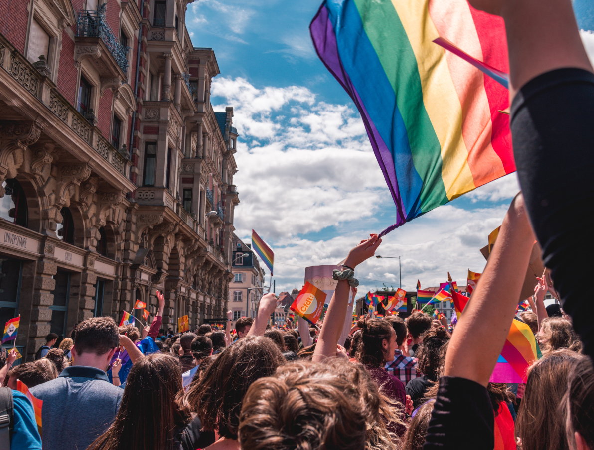 Pride flags