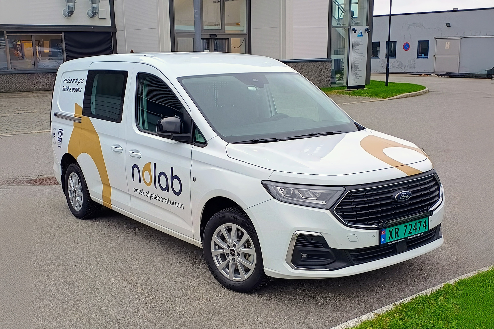 Den nye bilen til Nolab.