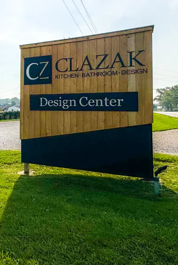 clazak design center sign