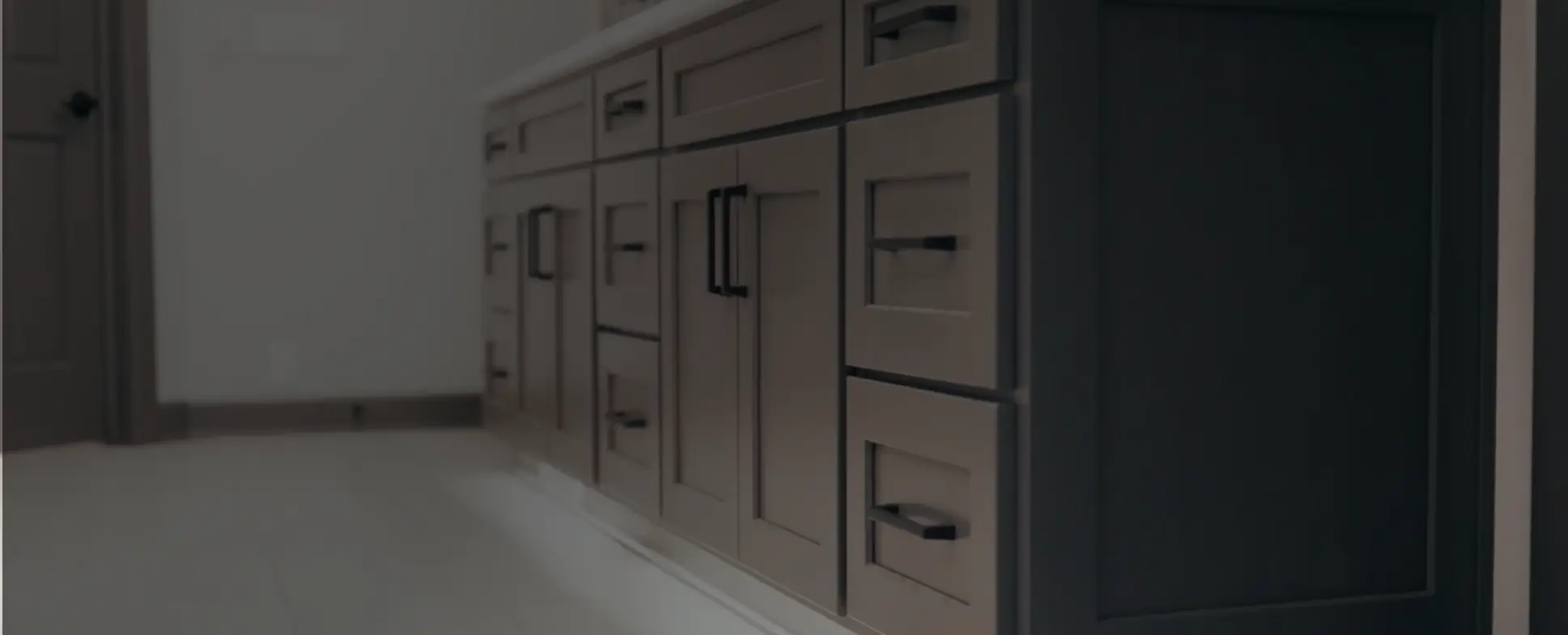 ground view of bathroom vanity