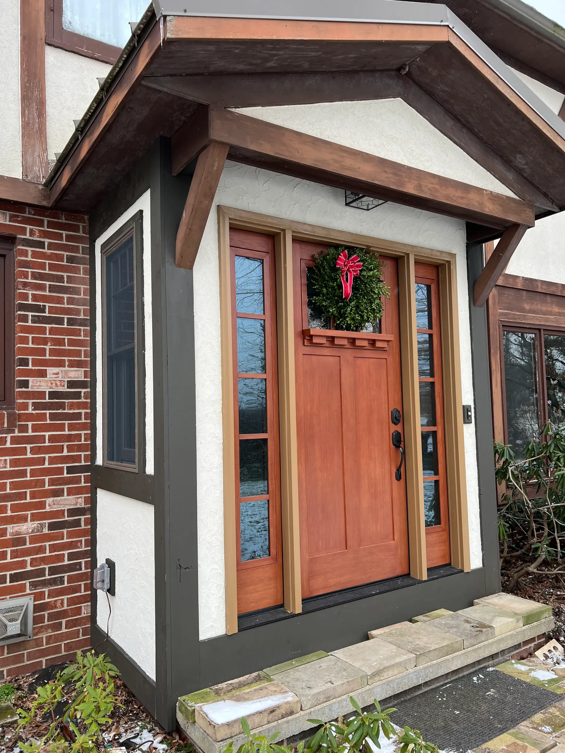 new addition front door