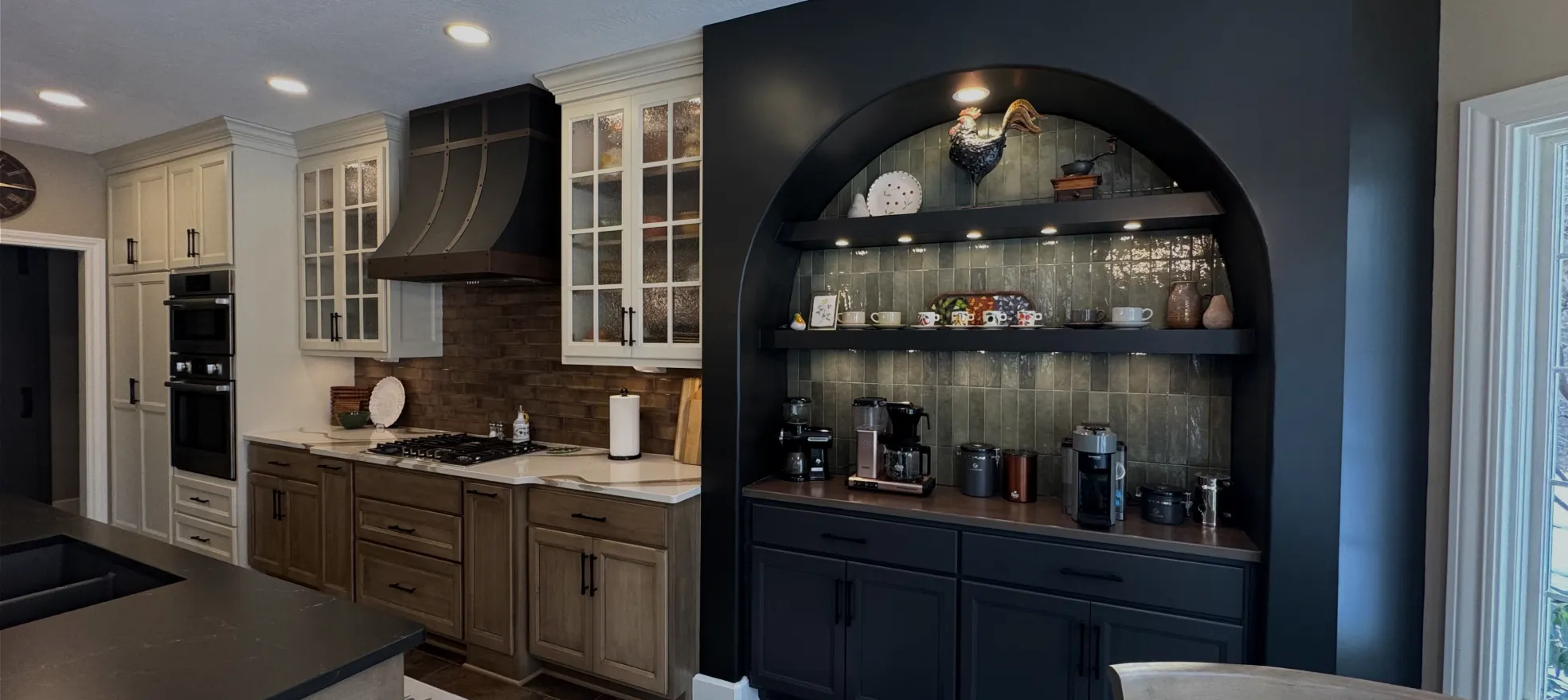 clazak custom cabinetry bar