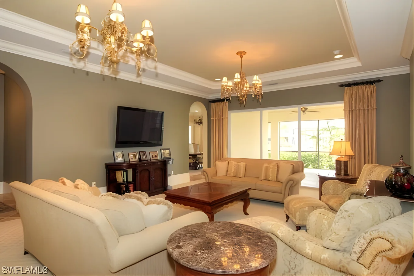 staging before living room