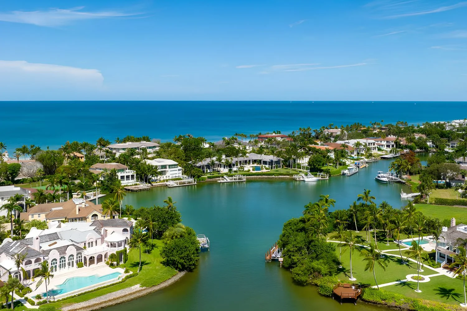 Waterfront real estate Naples