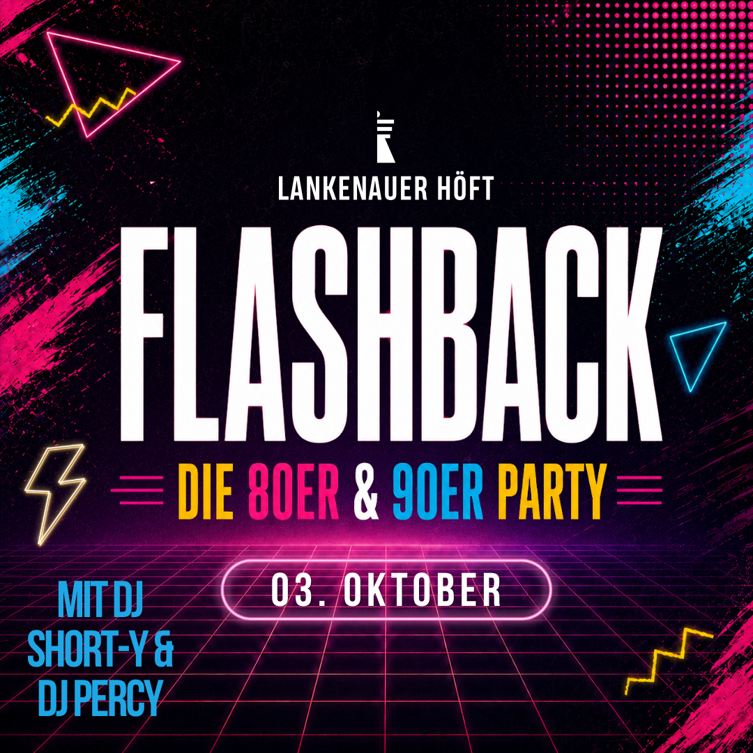 FLASHBACK – Die 80er & 90er Party
