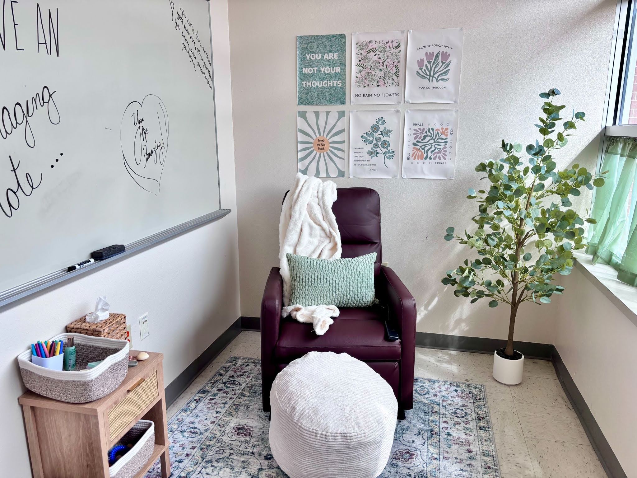 A Sense of Calm Among the Chaos: Inside Sory Elementary’s New Teacher Wellness Room