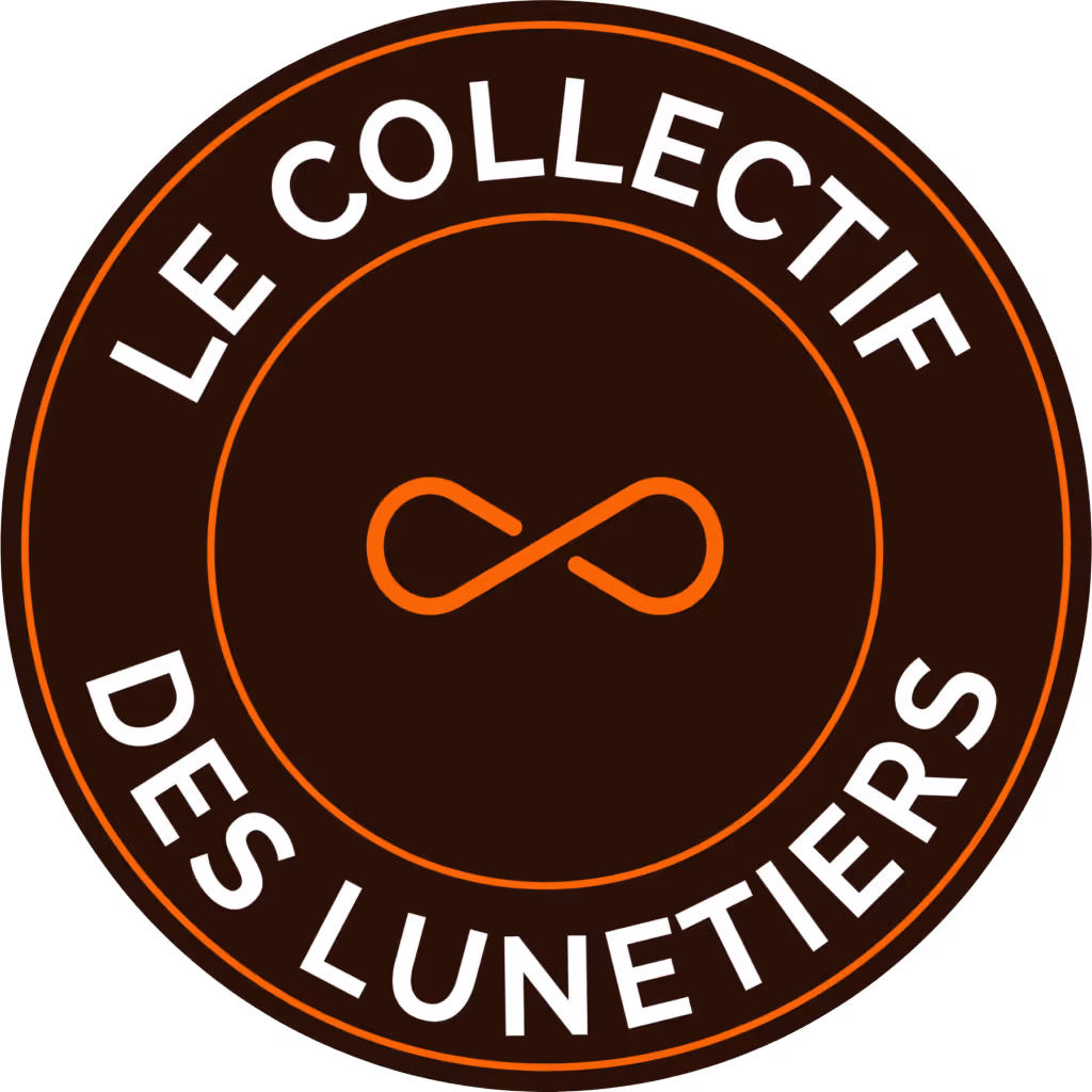 Logo du collectif des lunetiers, partenaire de la randonnée semi-nocturne La Pédigolfe.