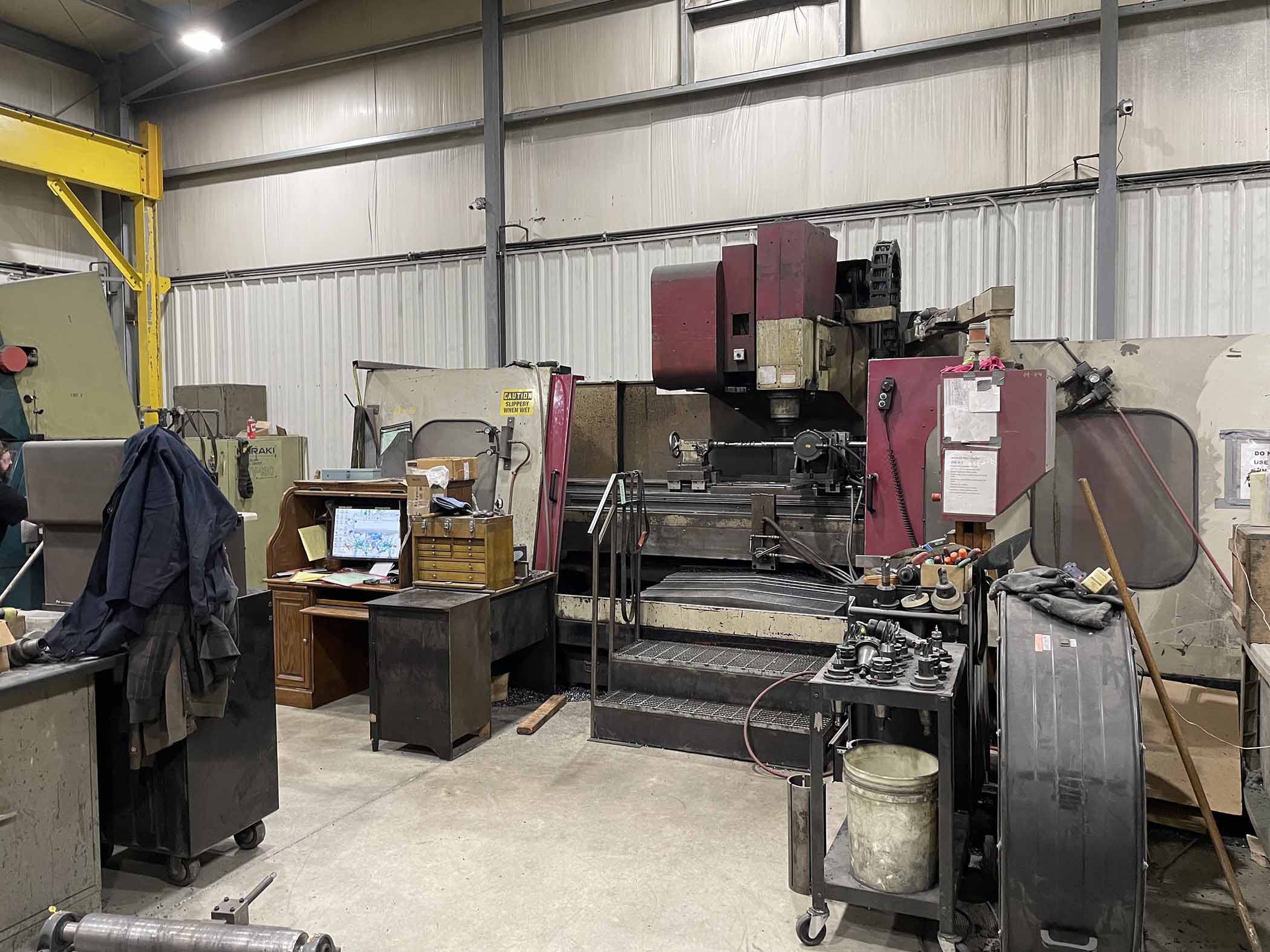 plastics machining production facility