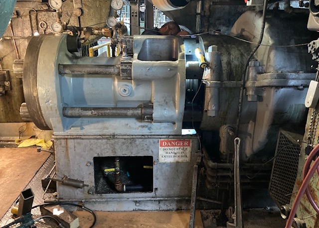 part of feedscrew production facility