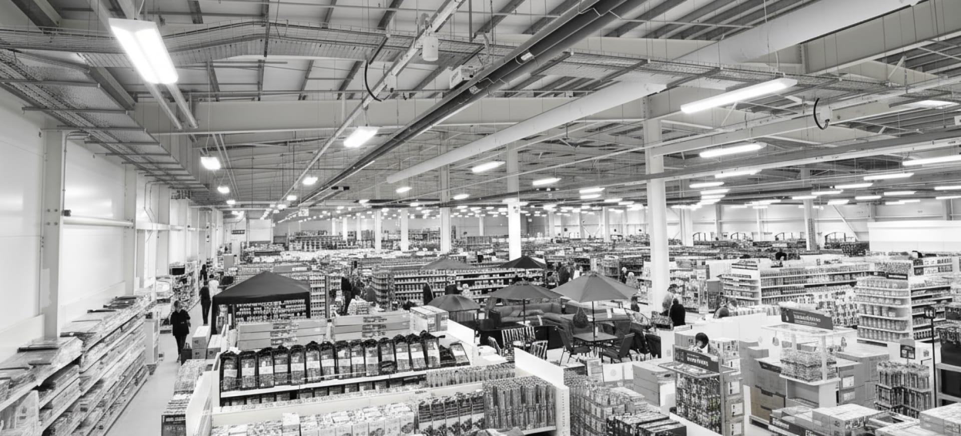 Warehouse heating system