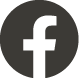 a grey facebook logo