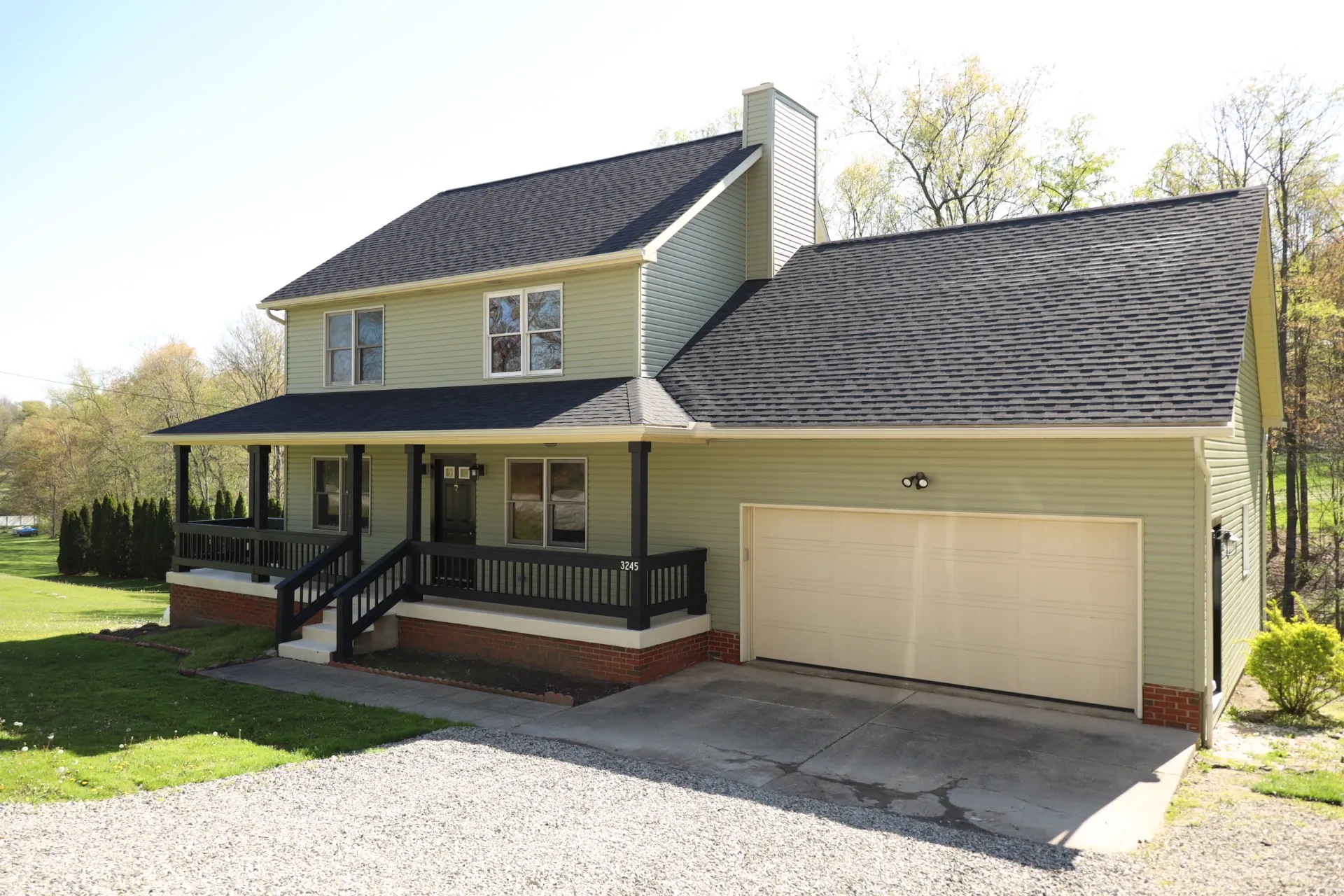 repaired shingle roof