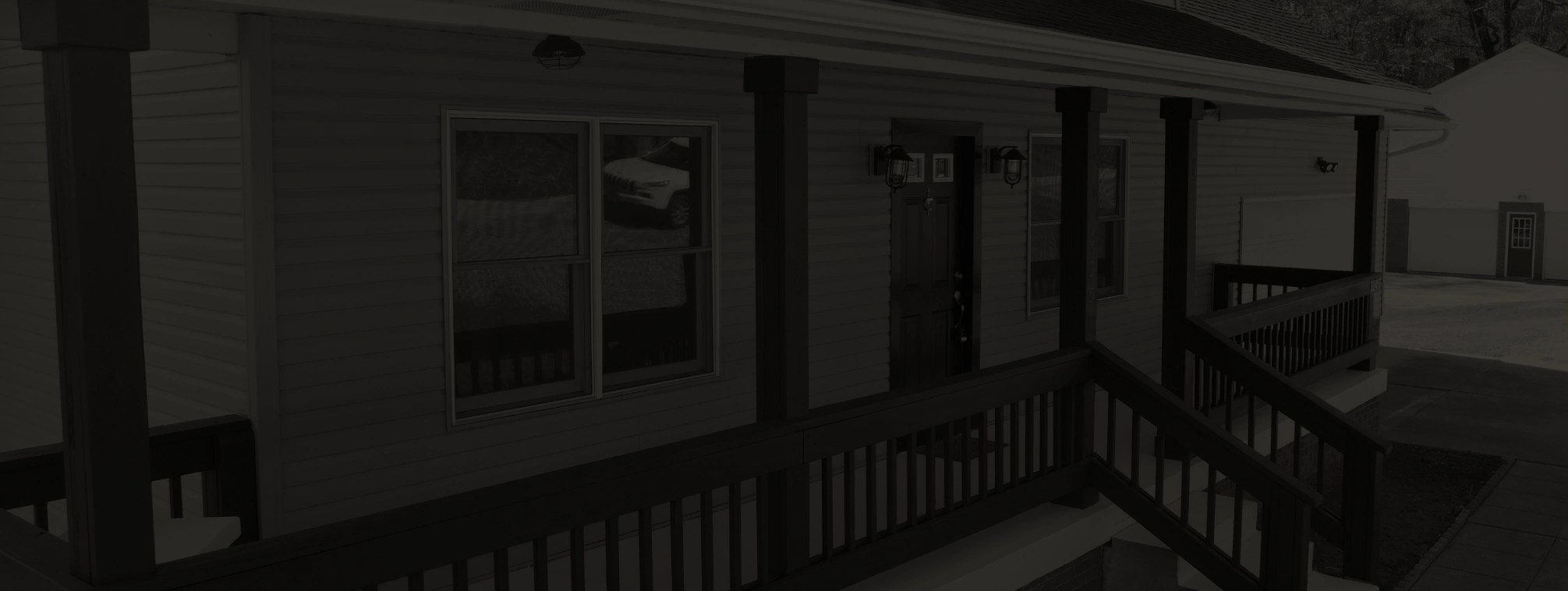 home front porch dark overlay