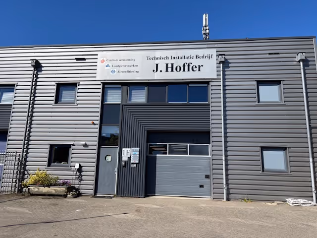 Pand van Technisch installatie bedrijf Hoffer