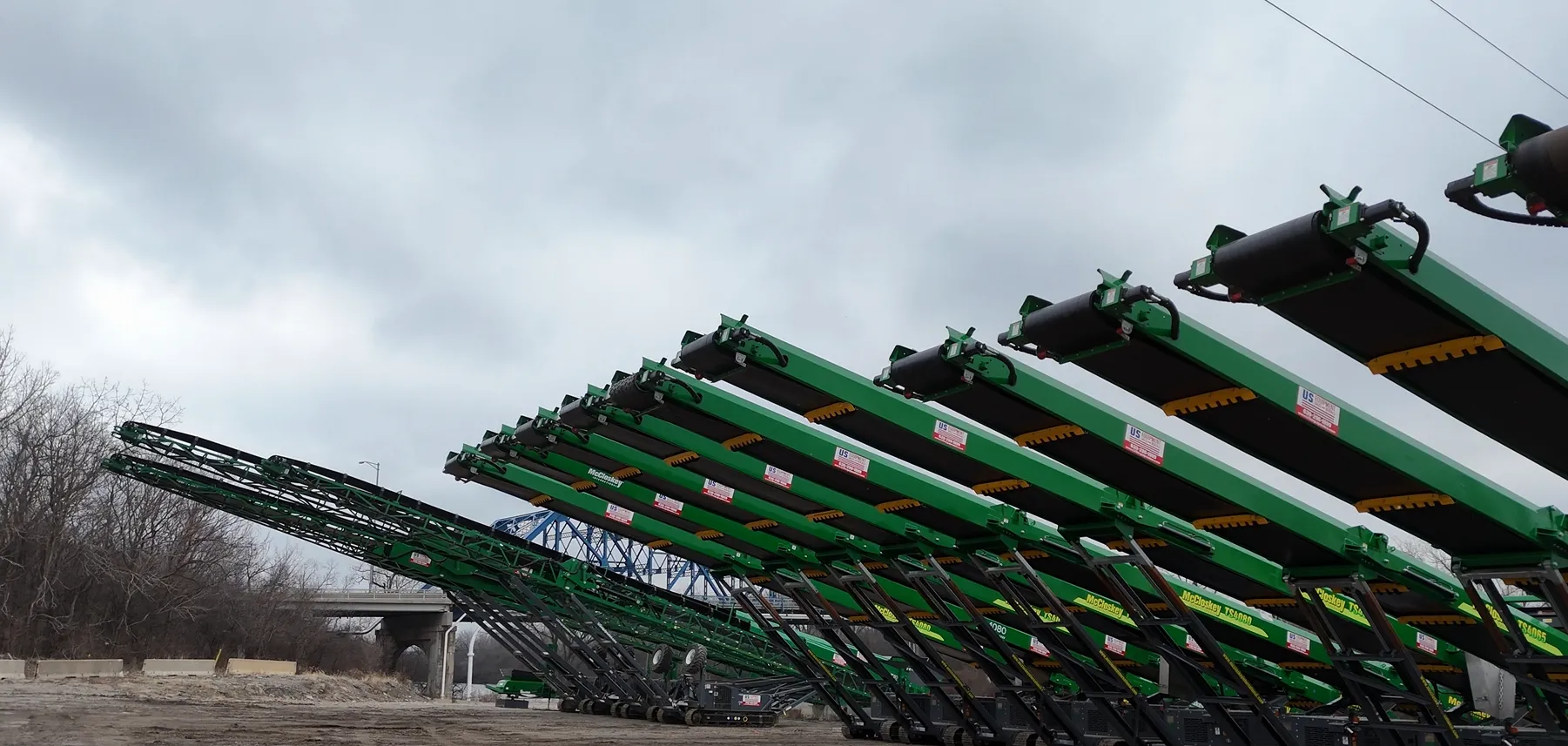 Stackers,  Conveyors,  and Feeders