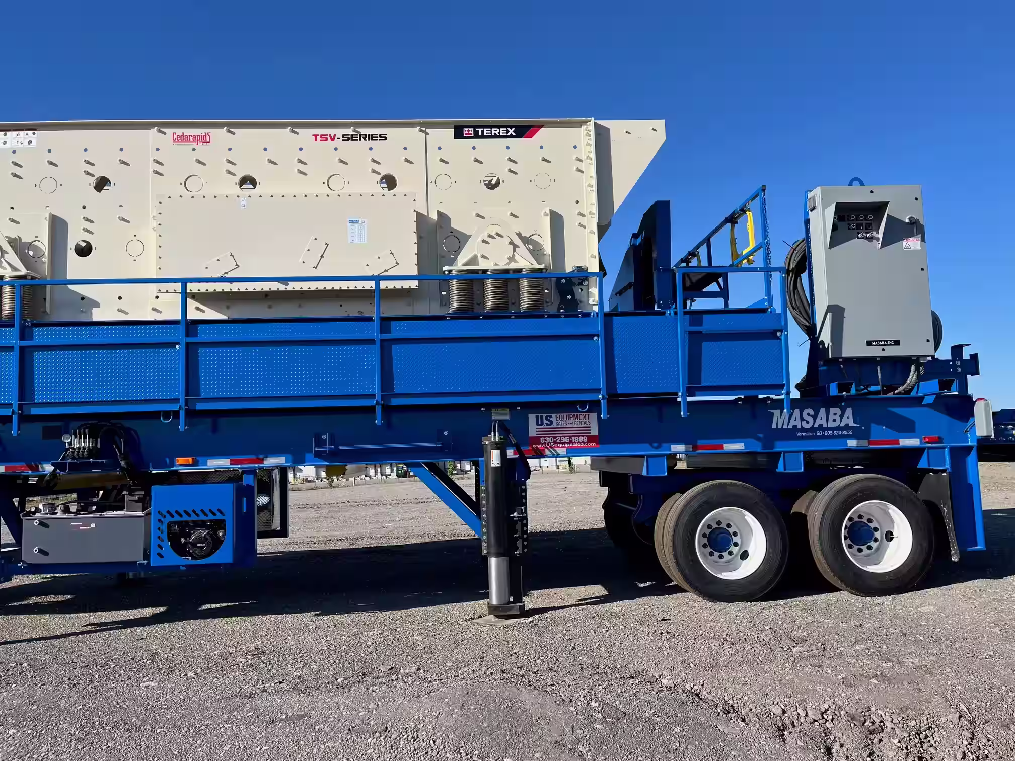 New Terex 8x20 Triple Deck Screen #T020