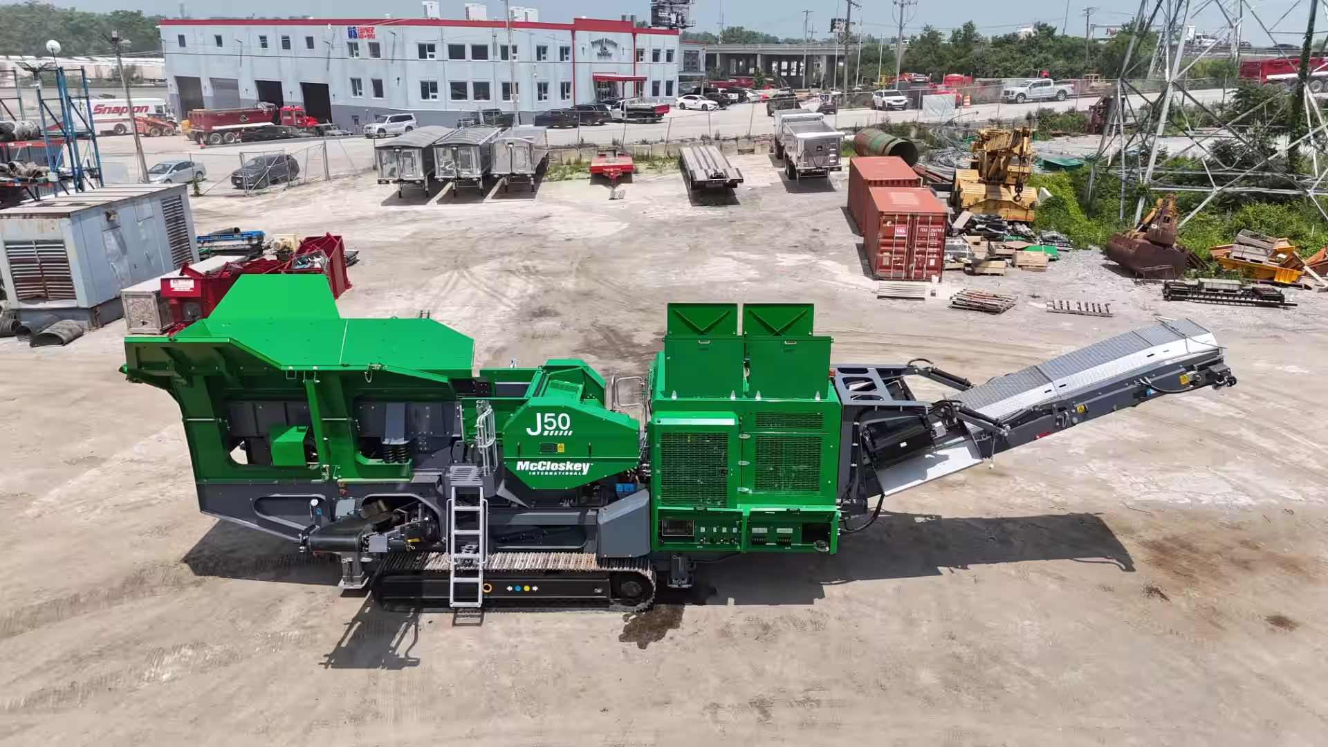 2025 McCloskey J50 Heavy Duty Mobile Jaw Crusher