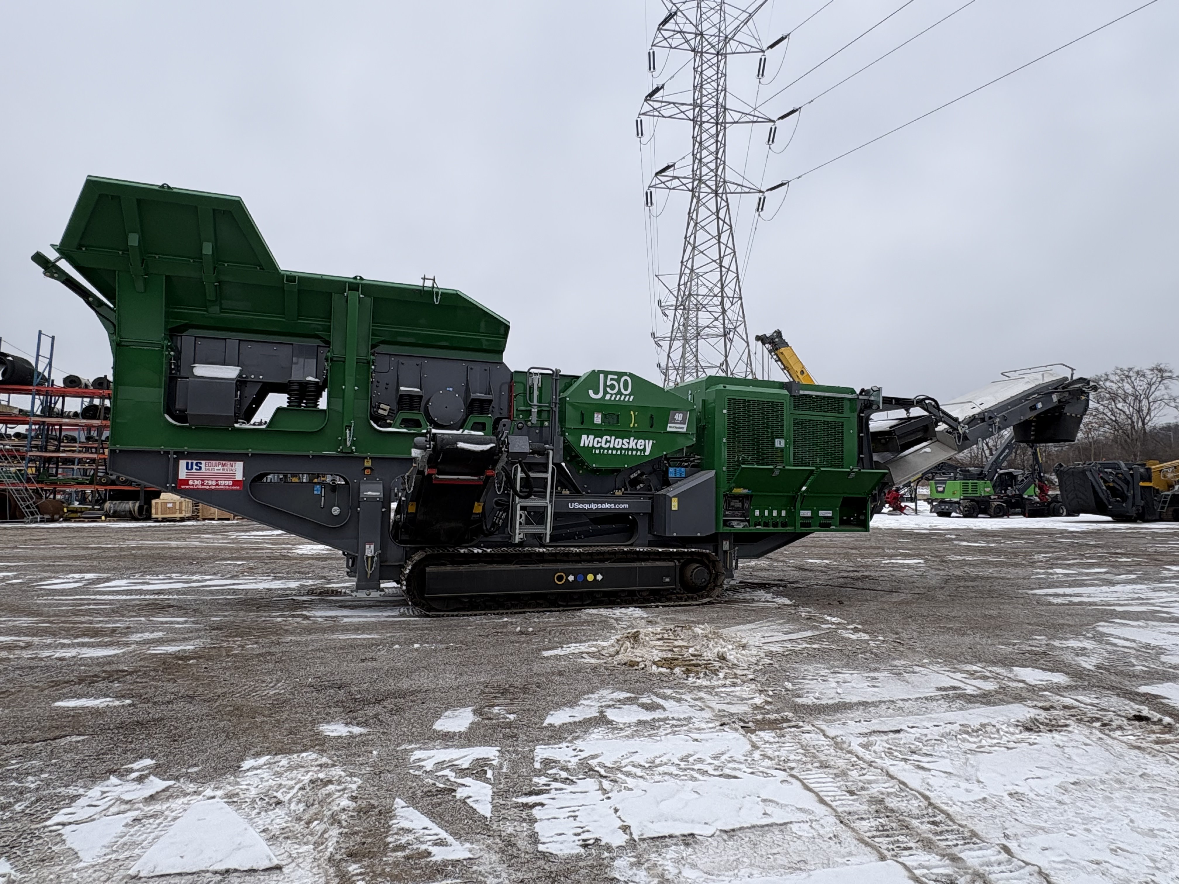 2025 McCloskey J50 Jaw Crusher – High Capacity Mobile Crushing Plant