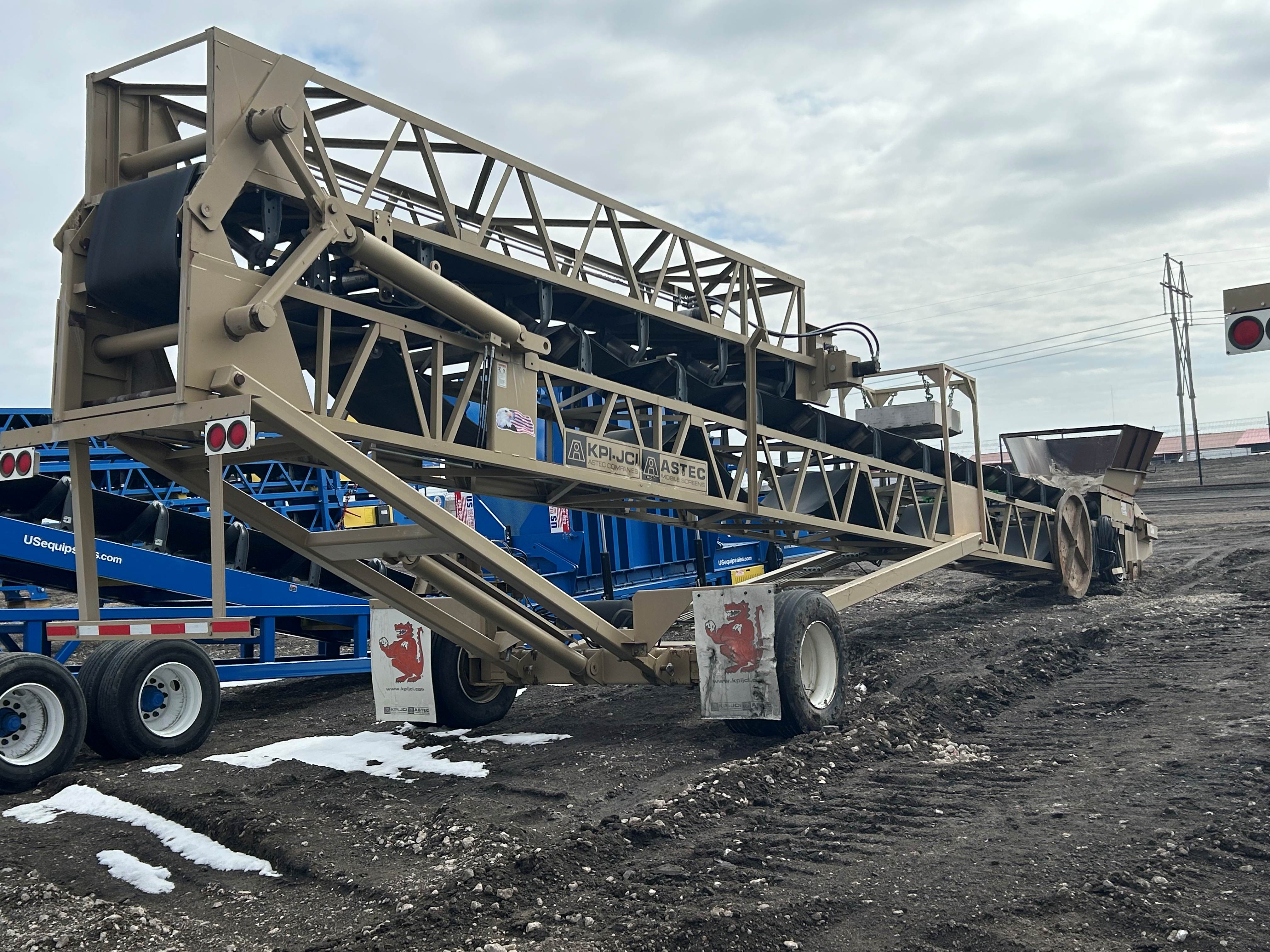 2019 KPI-JCI 13-3080 - Portable Radial Stacking Conveyor #CS510