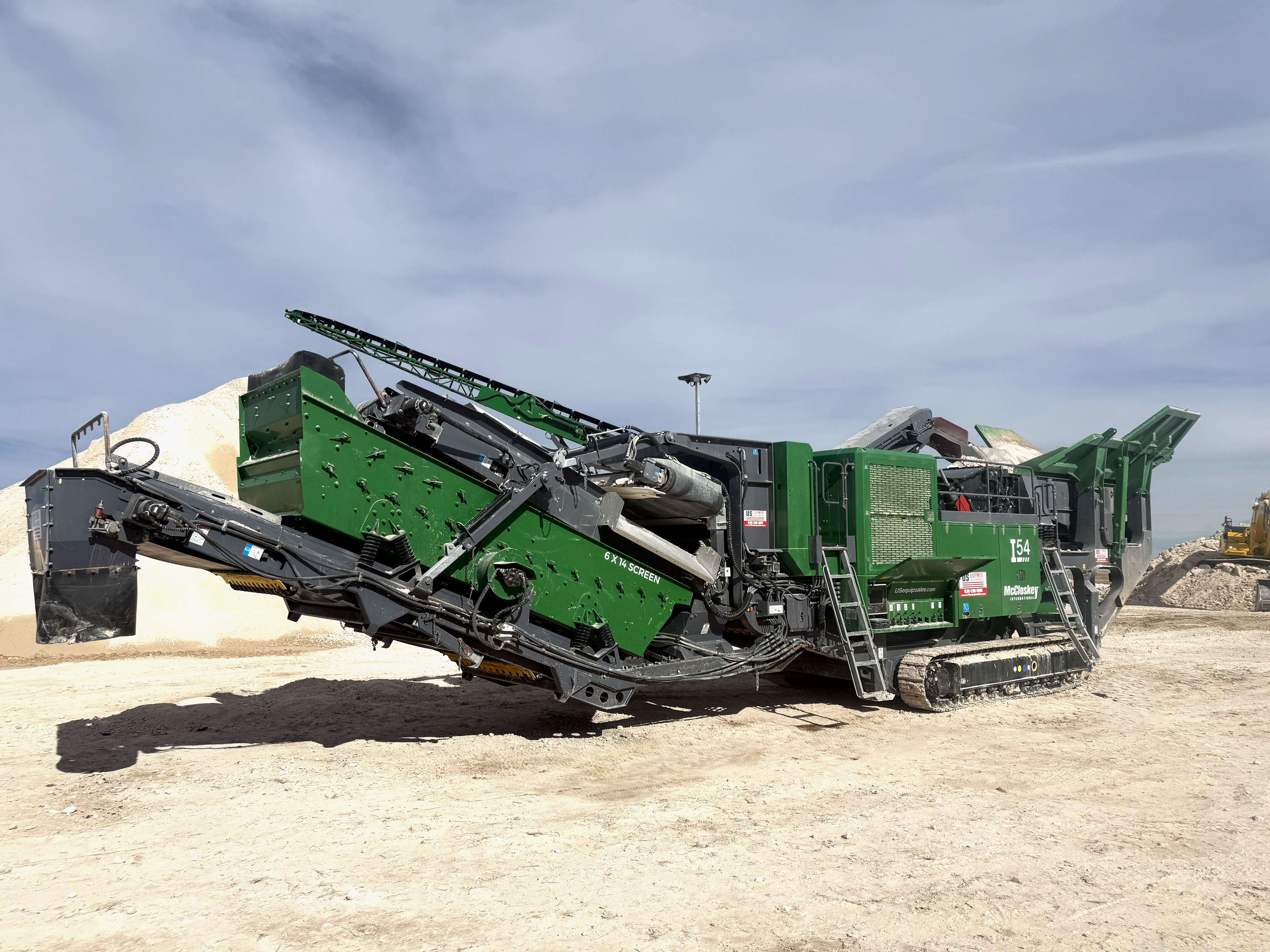 2025 McCloskey I54Rv3HD– High Capacity Impact Crusher#I802