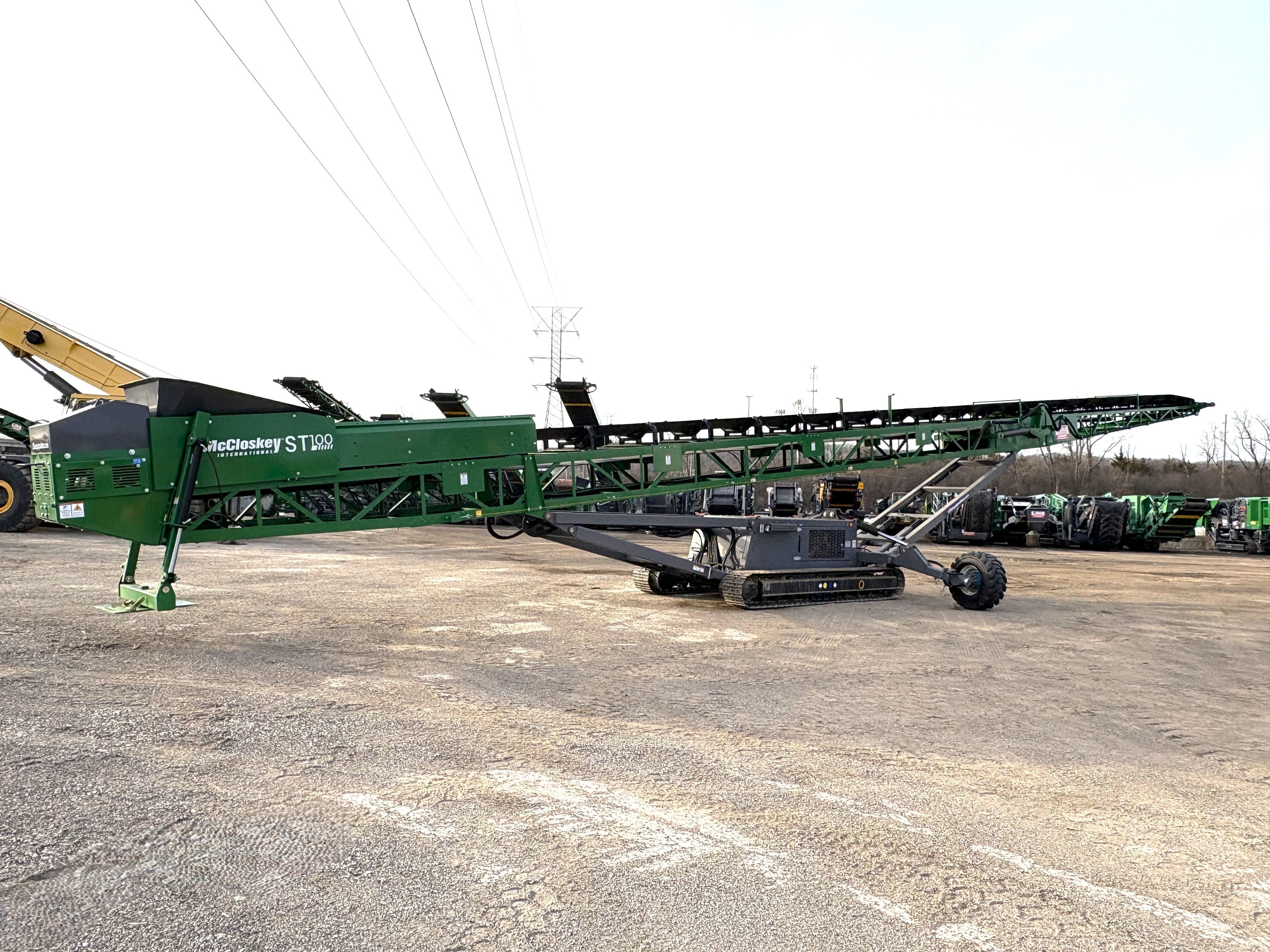 2026 McCloskey ST100T-LA  Heavy-Duty Aggregate Stacker #S153