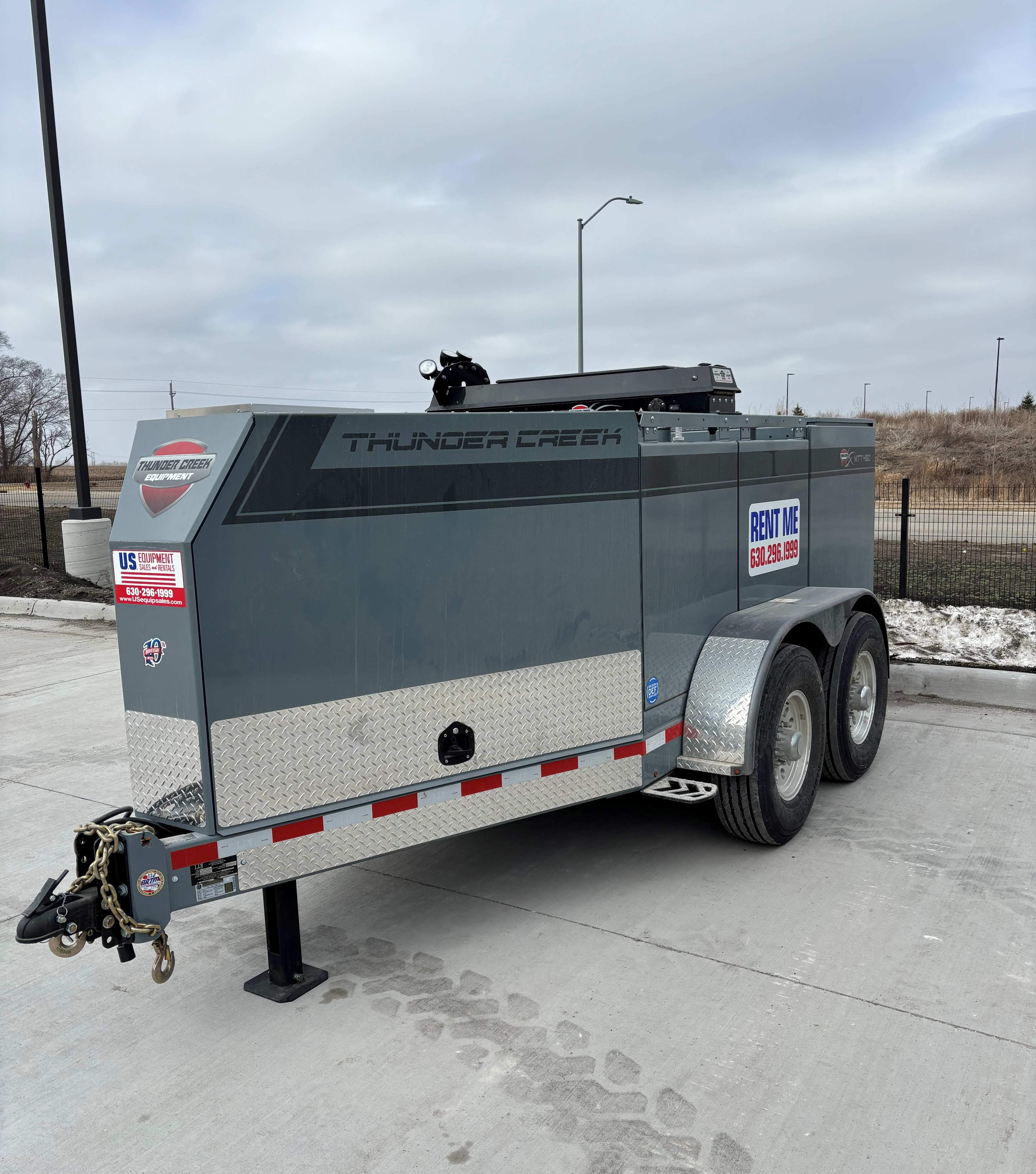 2025 Thunder Creek MTT 460 Fuel Tank Trailer #T524