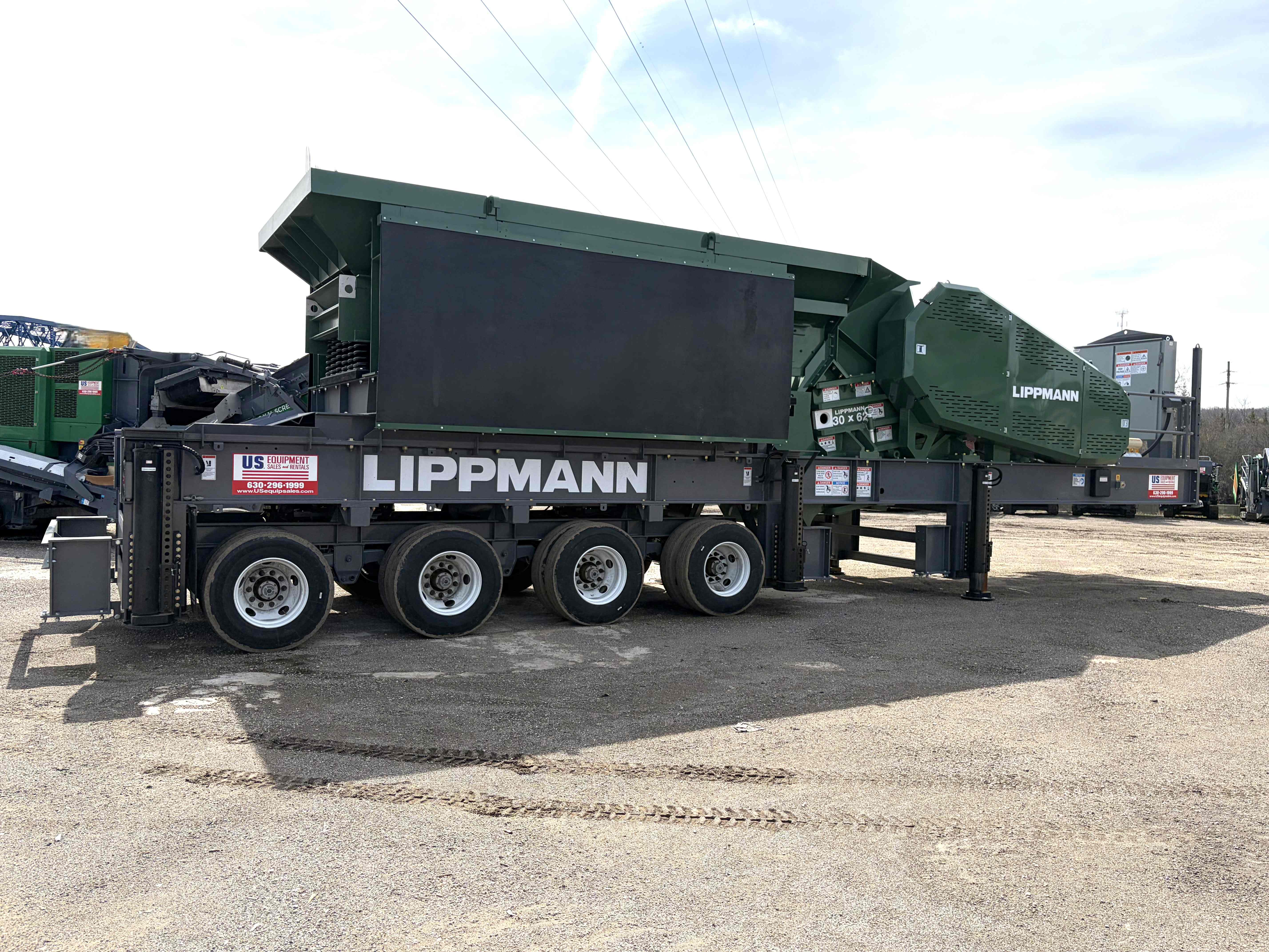 2026 Lippmann 3062 j-w  High Capacity Wheeled Jaw Crusher  #J073