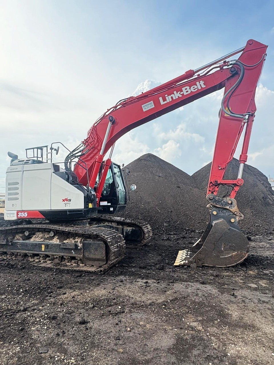 2023 LINK-BELT 355 X4S Excavator #CA131