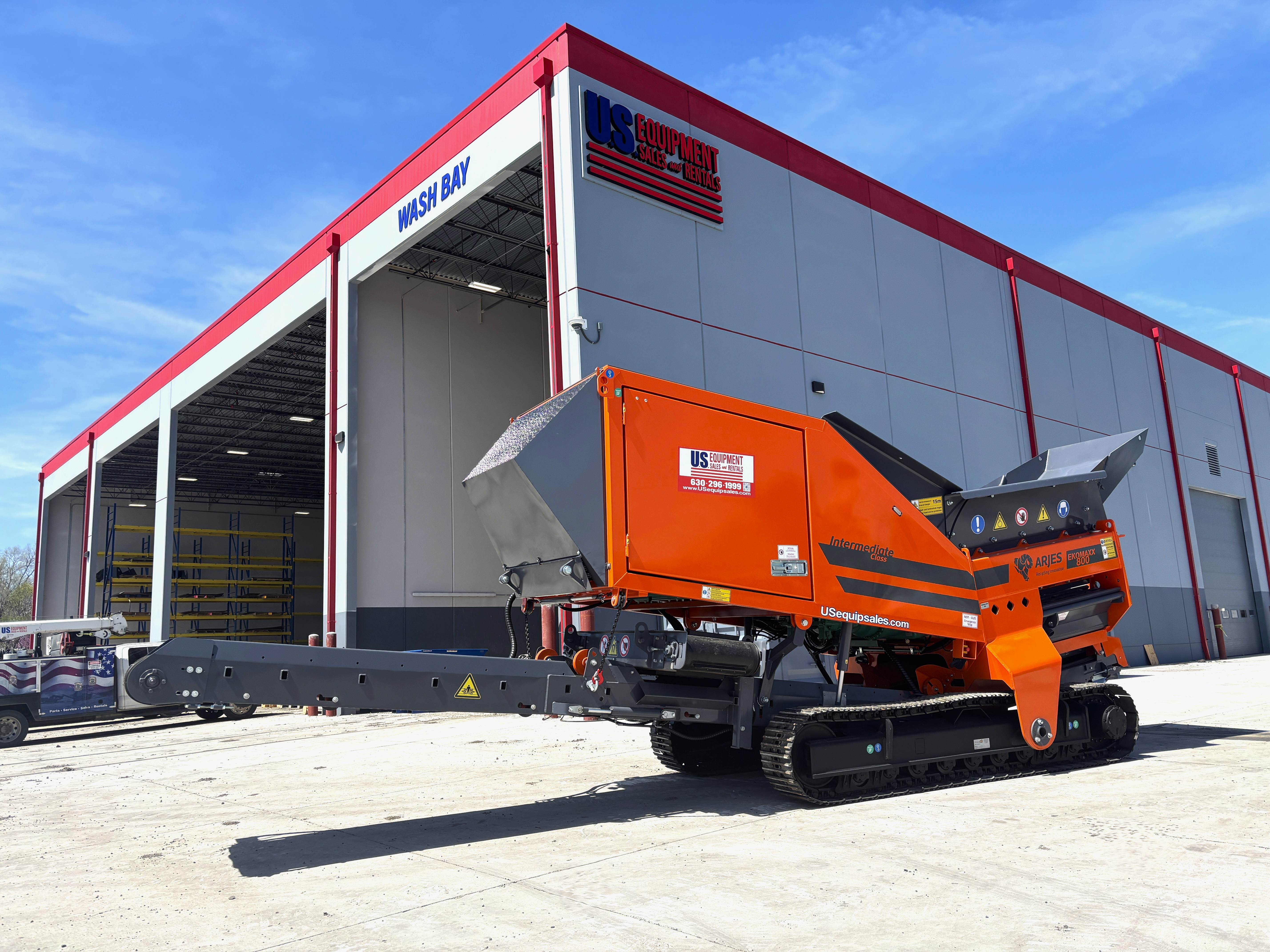 2026 Arjes Ekomaxx 800 Shredder High-Performance Waste Processing Machine #SH190