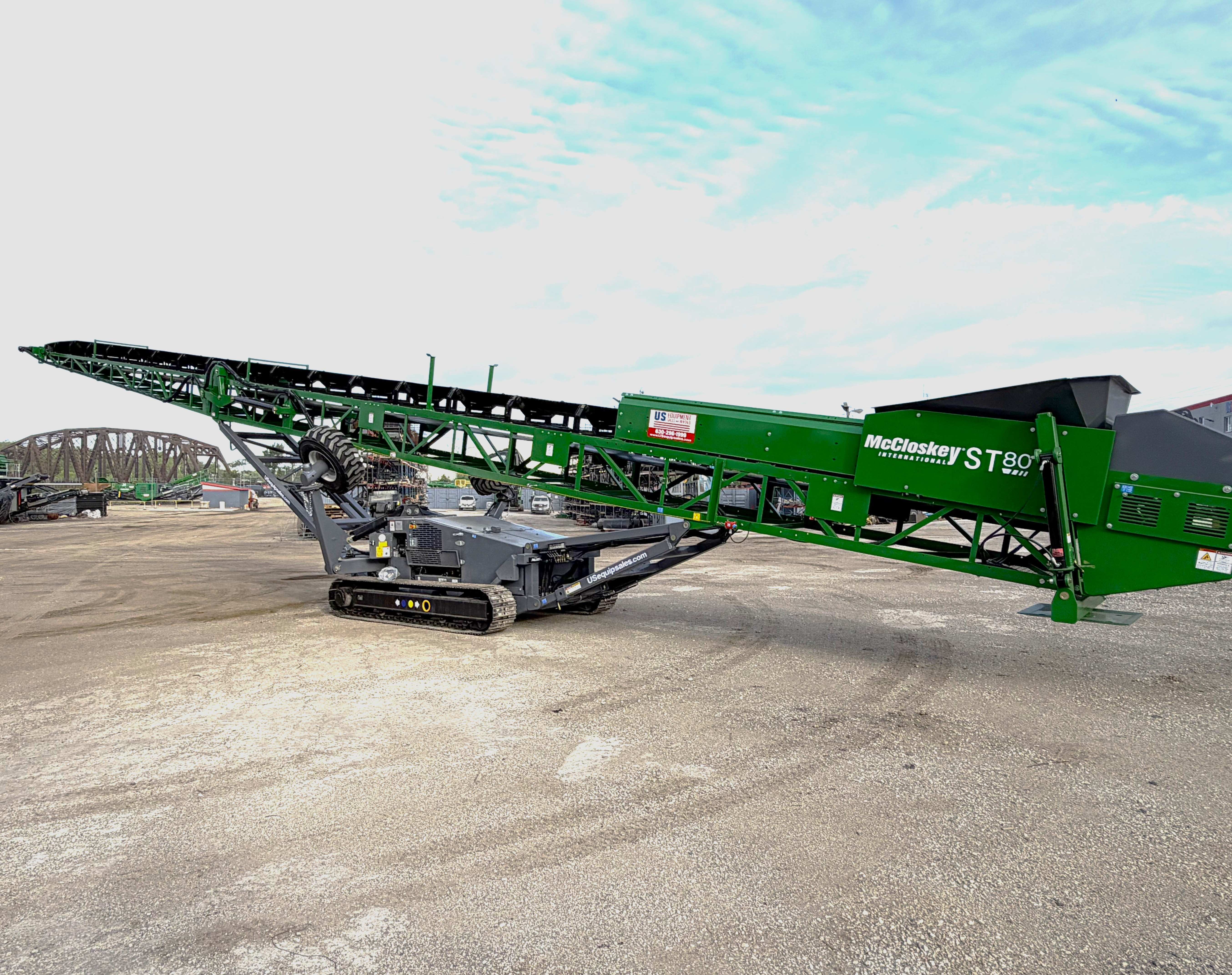 2026 McCloskey ST80T-LA - High Capacity Stacker #S213