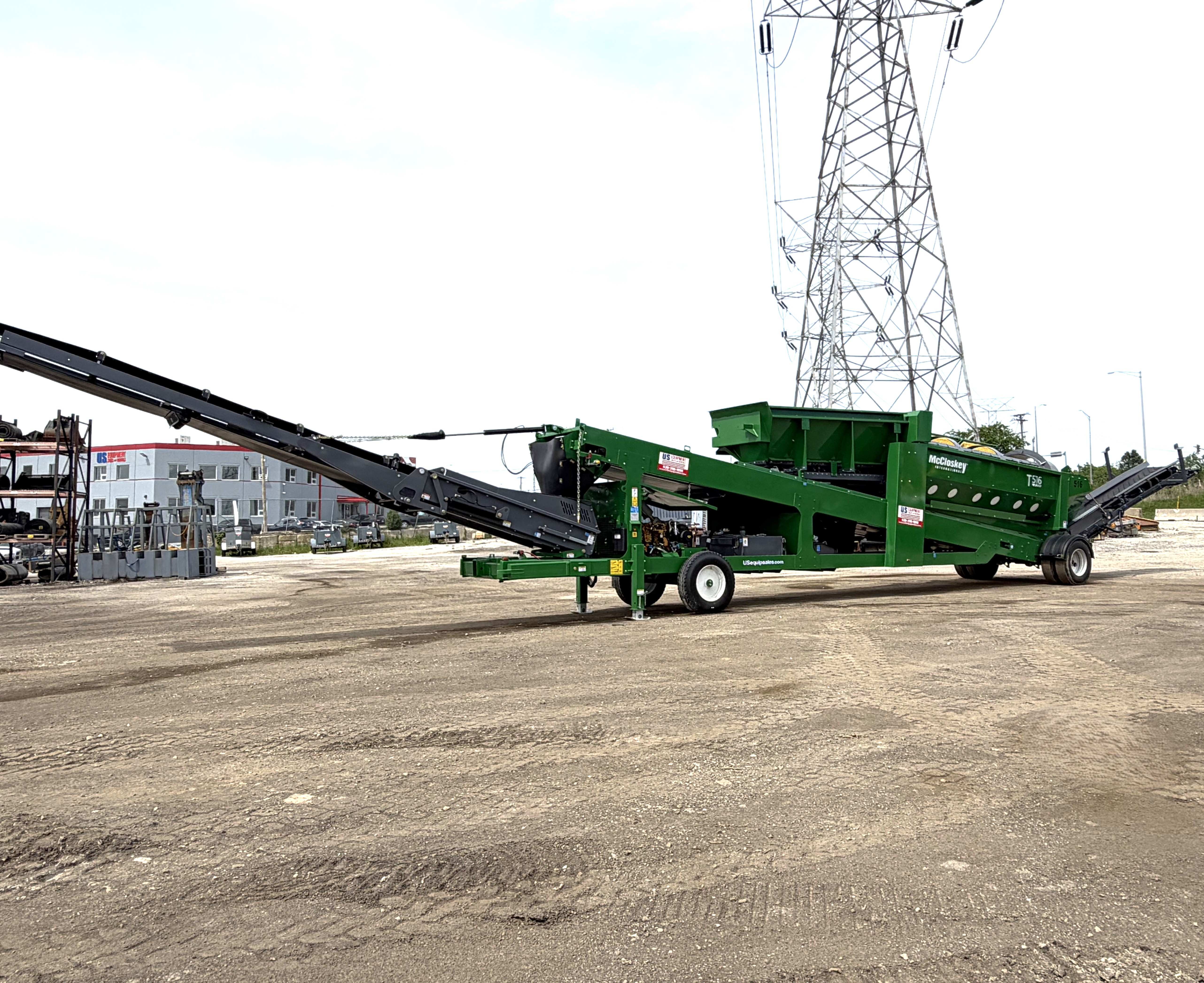 2026 McCloskey 516RE Trommel Screener for Sale - High-Performance Screening
