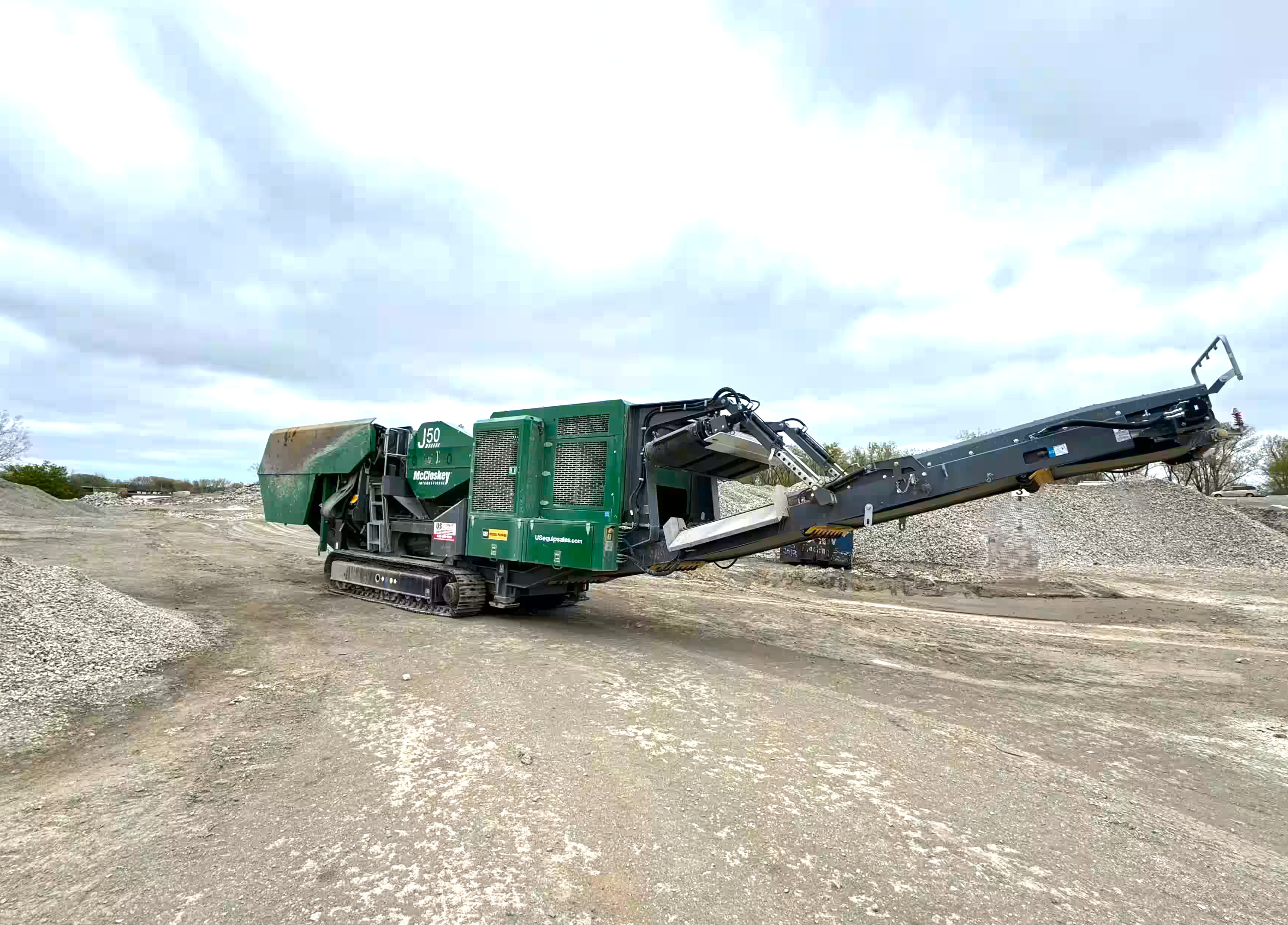  2023 McCloskey J50 Heavy-Duty Mobile Jaw Crusher  #J913