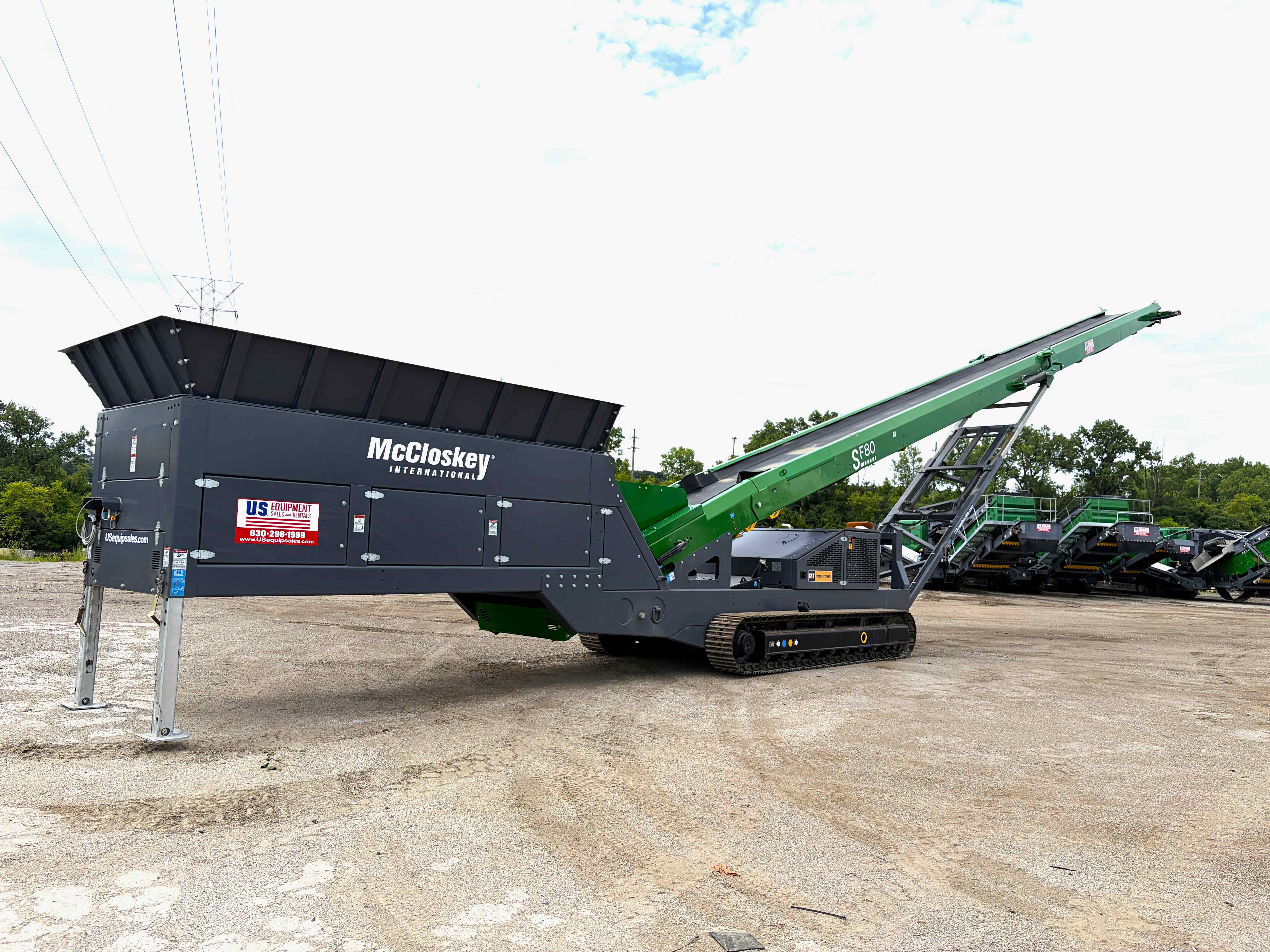 2025 McCloskey SF80 Feeder Stacker - Heavy Duty Material Handling Equipment #S028