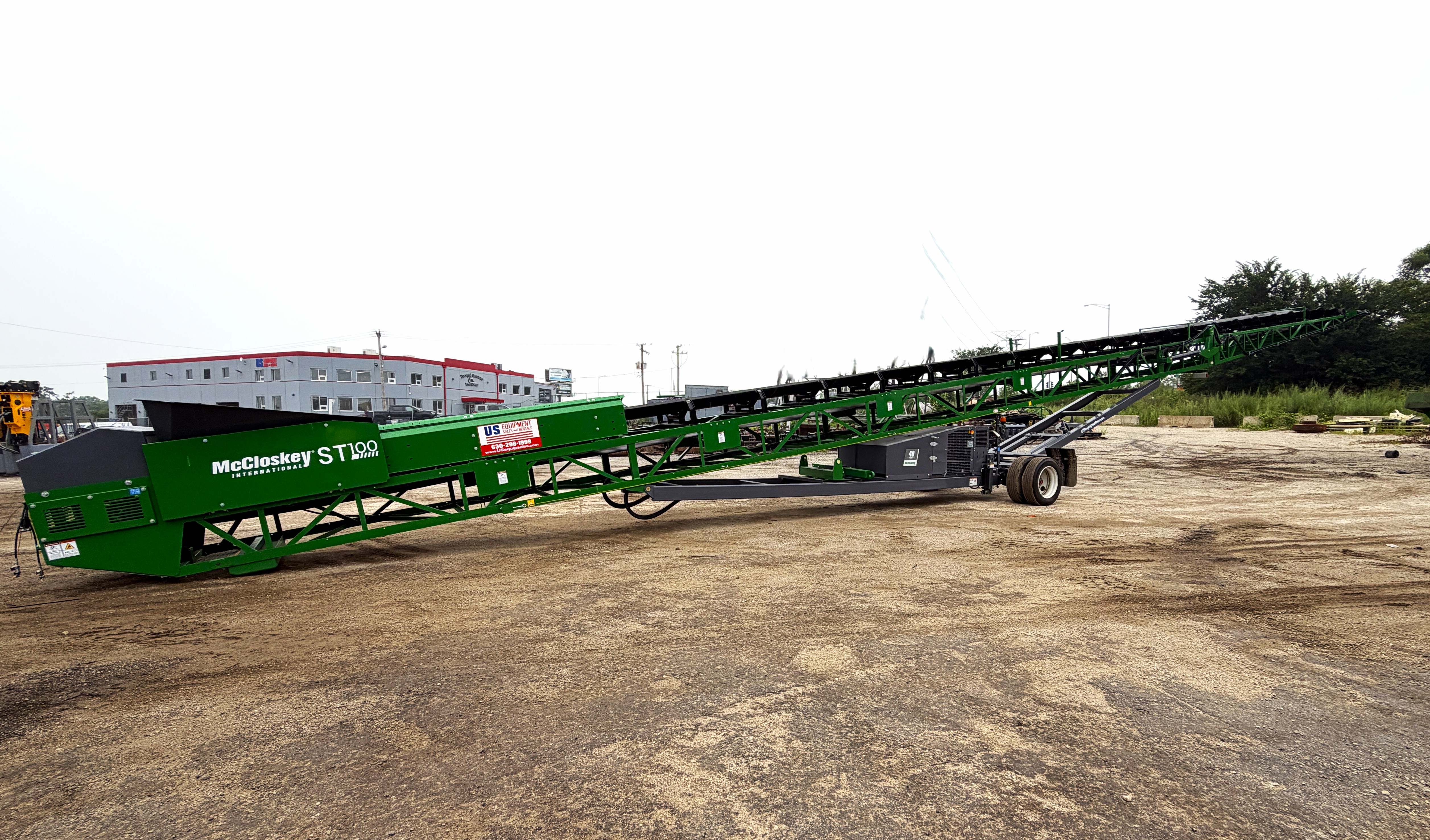 2026 McCloskey ST100 Wheeled Stacker - Material Handling Conveyor #S033